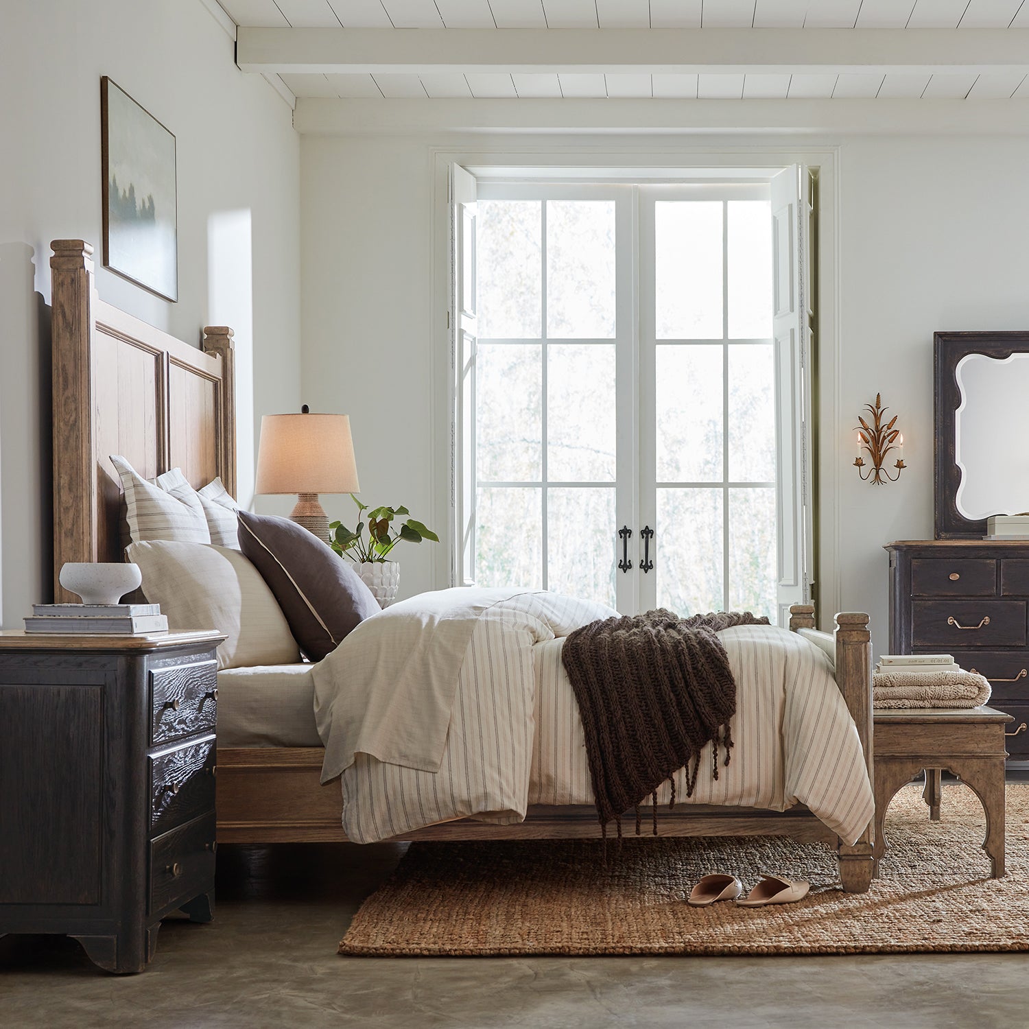 Hooker Furniture Americana Panel Bed