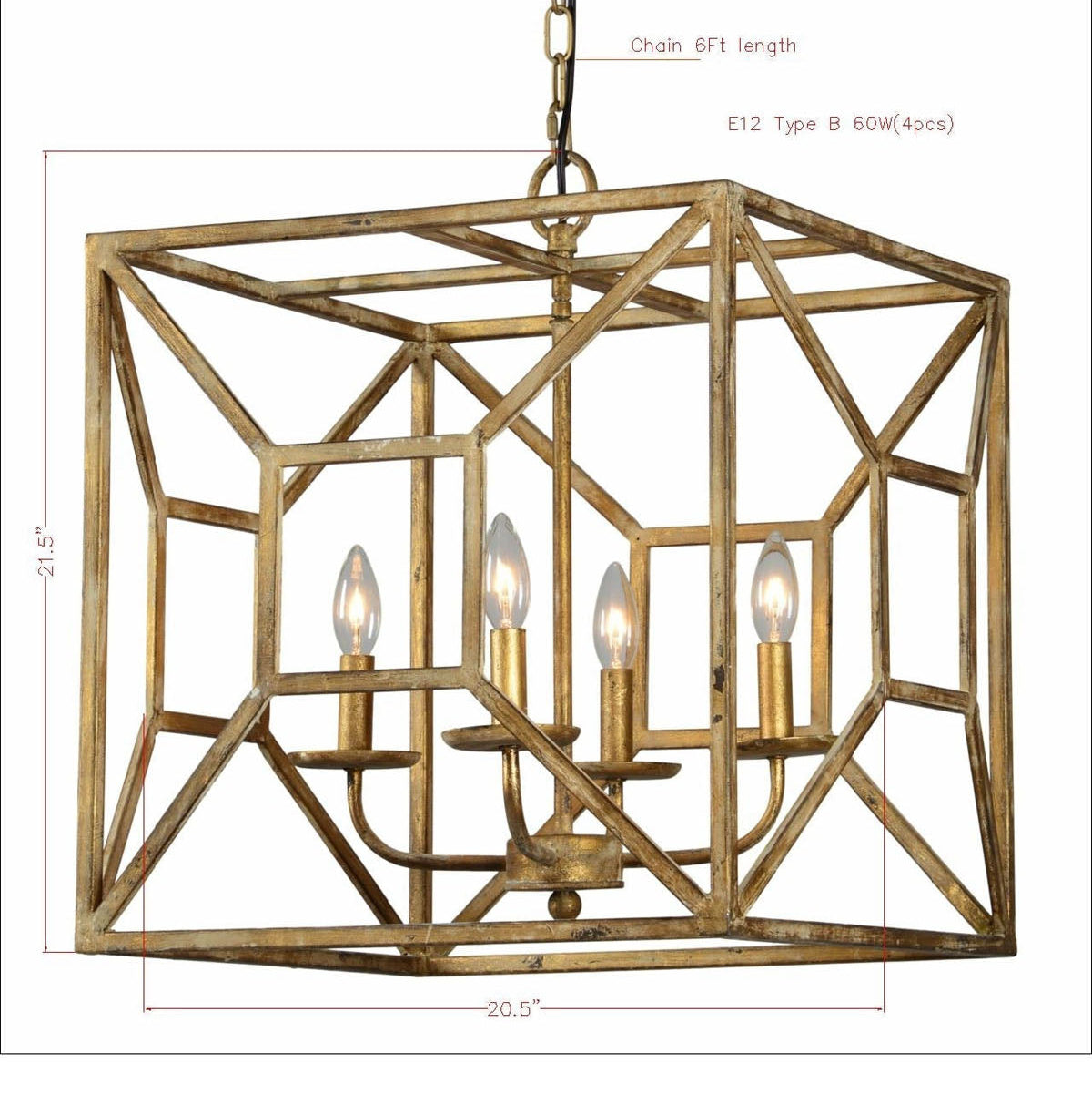 Forty West Harry Chandelier