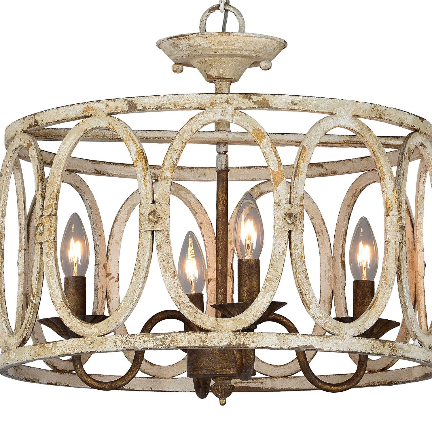 Forty West Sophie Semi-Flush/Convertible