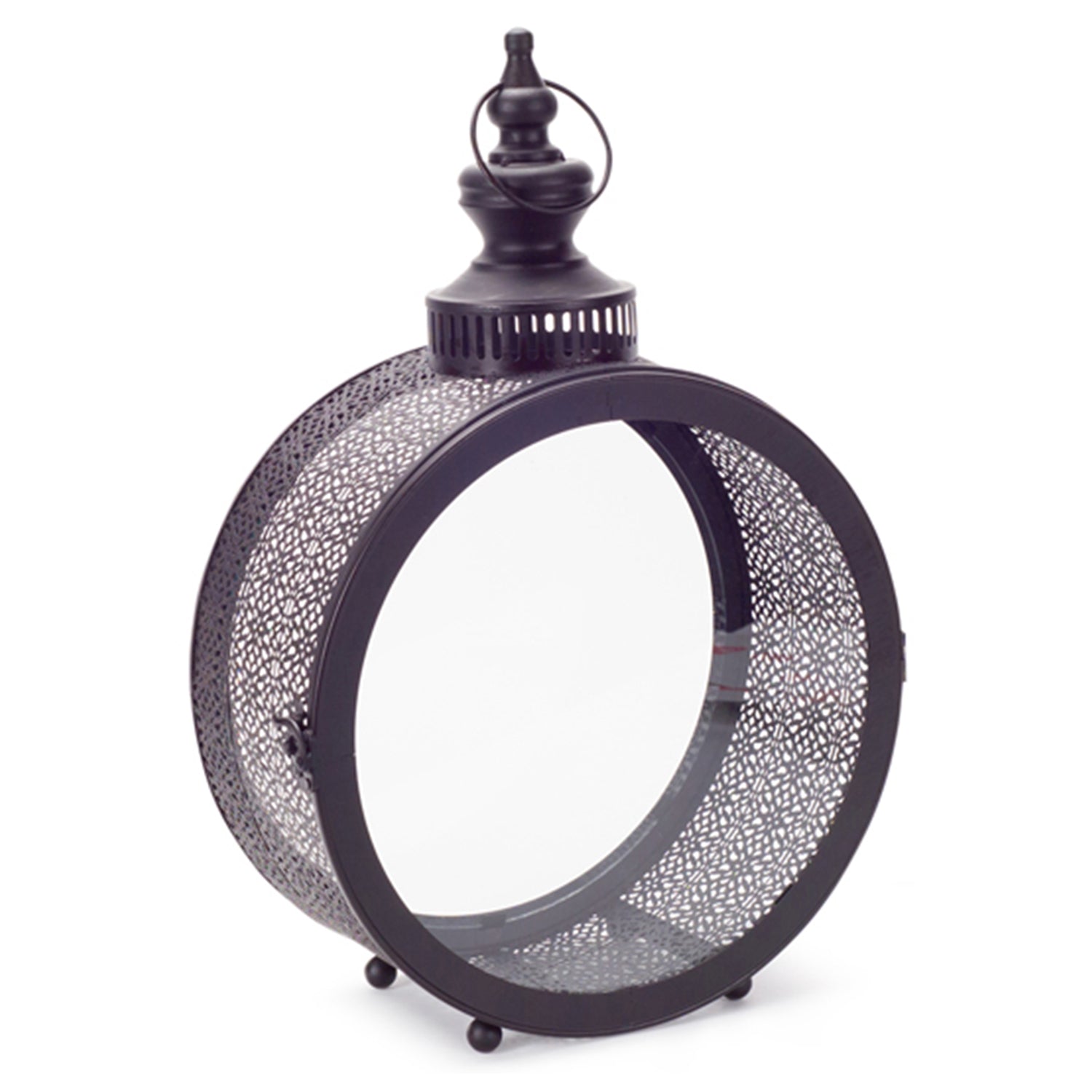 Ornate Metal Circle Lantern