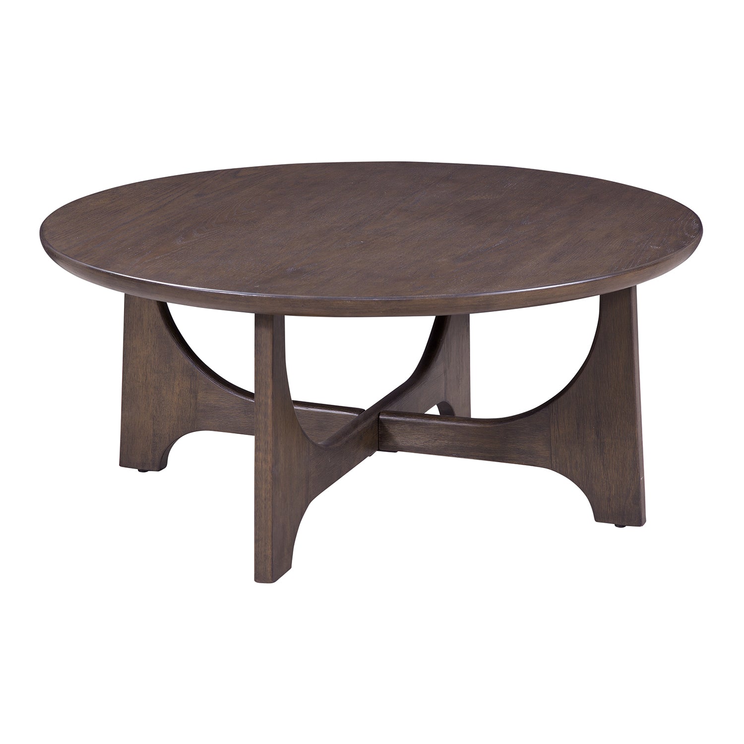 Bassett Mirror Dunnigan Brown Oak Cocktail Table