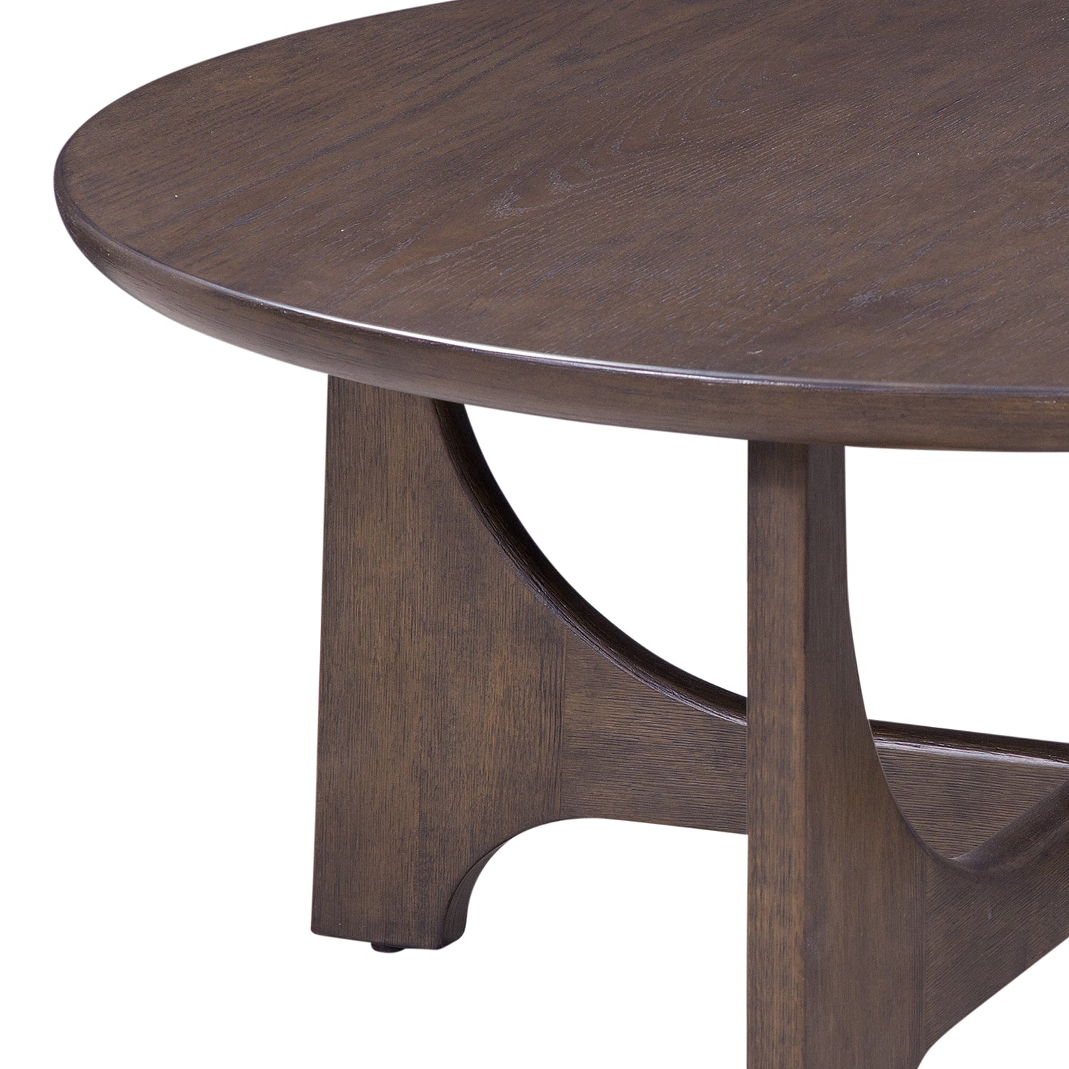 Bassett Mirror Dunnigan Brown Oak Cocktail Table