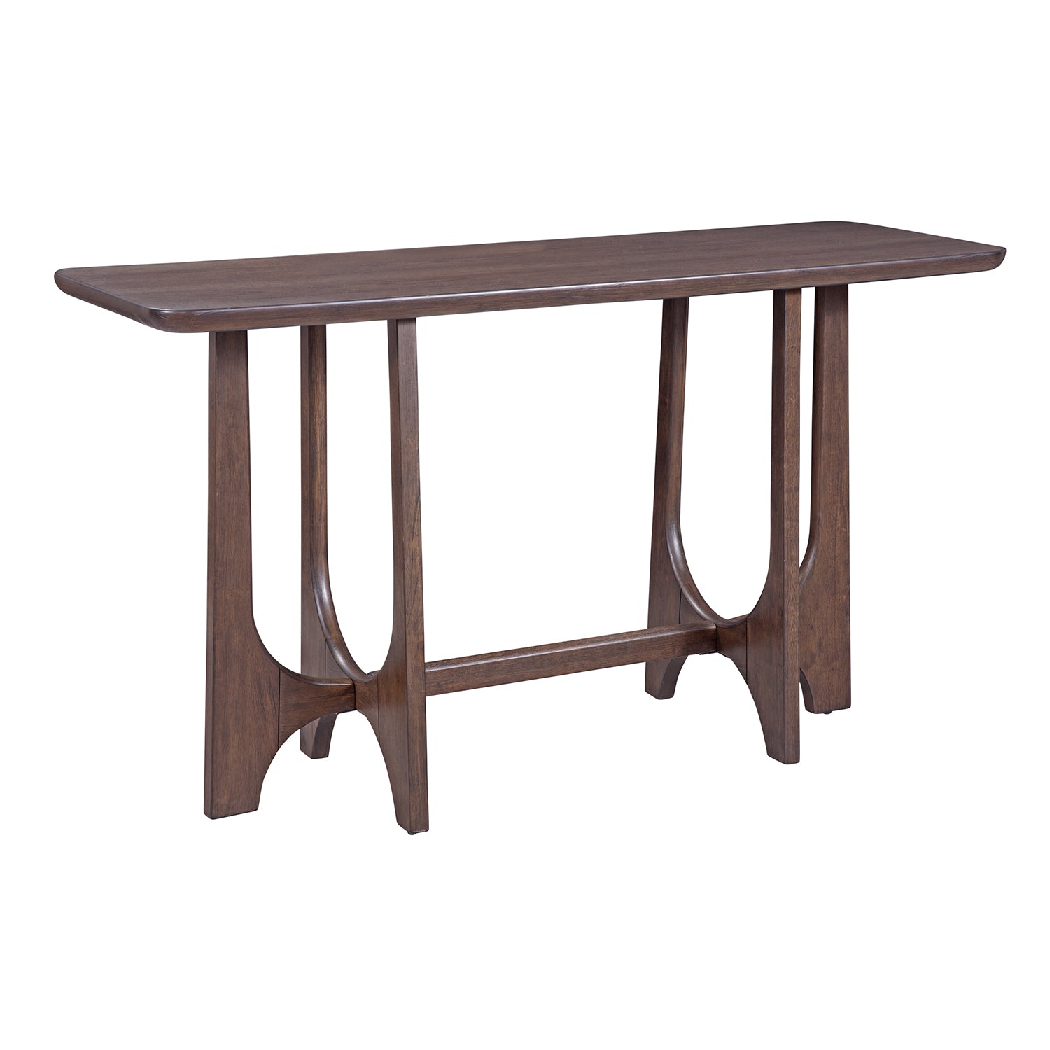 Bassett Mirror Dunnigan Brown Oak Console