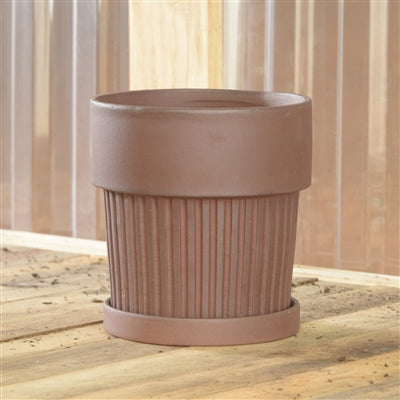 Ribbed Pot