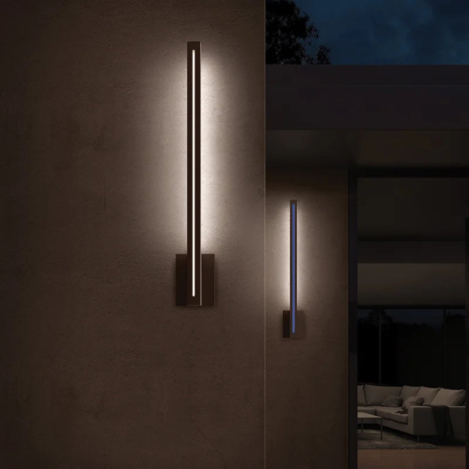 Sonneman Stripe Texture White 7115.98-WL Wall Sconce