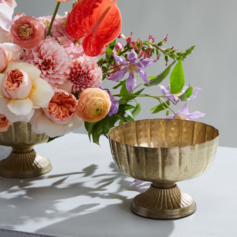 Lita Compote alternate view, champagne or gold glass compote