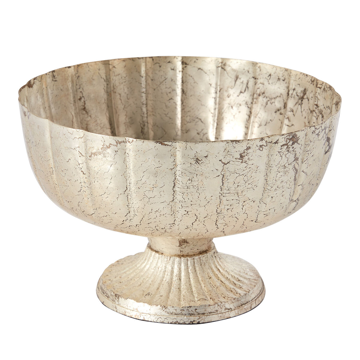 Lita Compote close-up view, champagne or gold glass compote