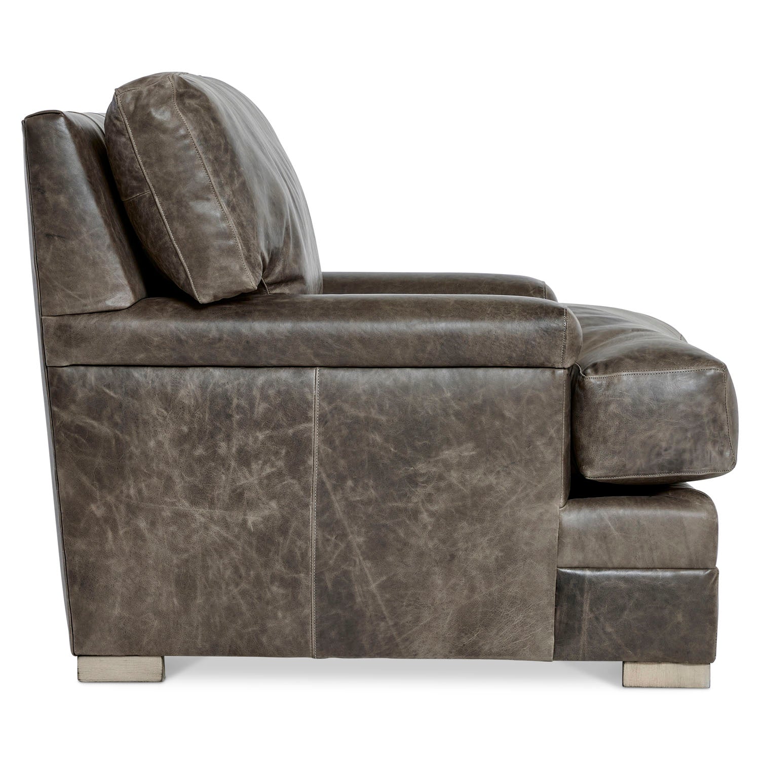 Bernhardt Living Burnham Leather Chair