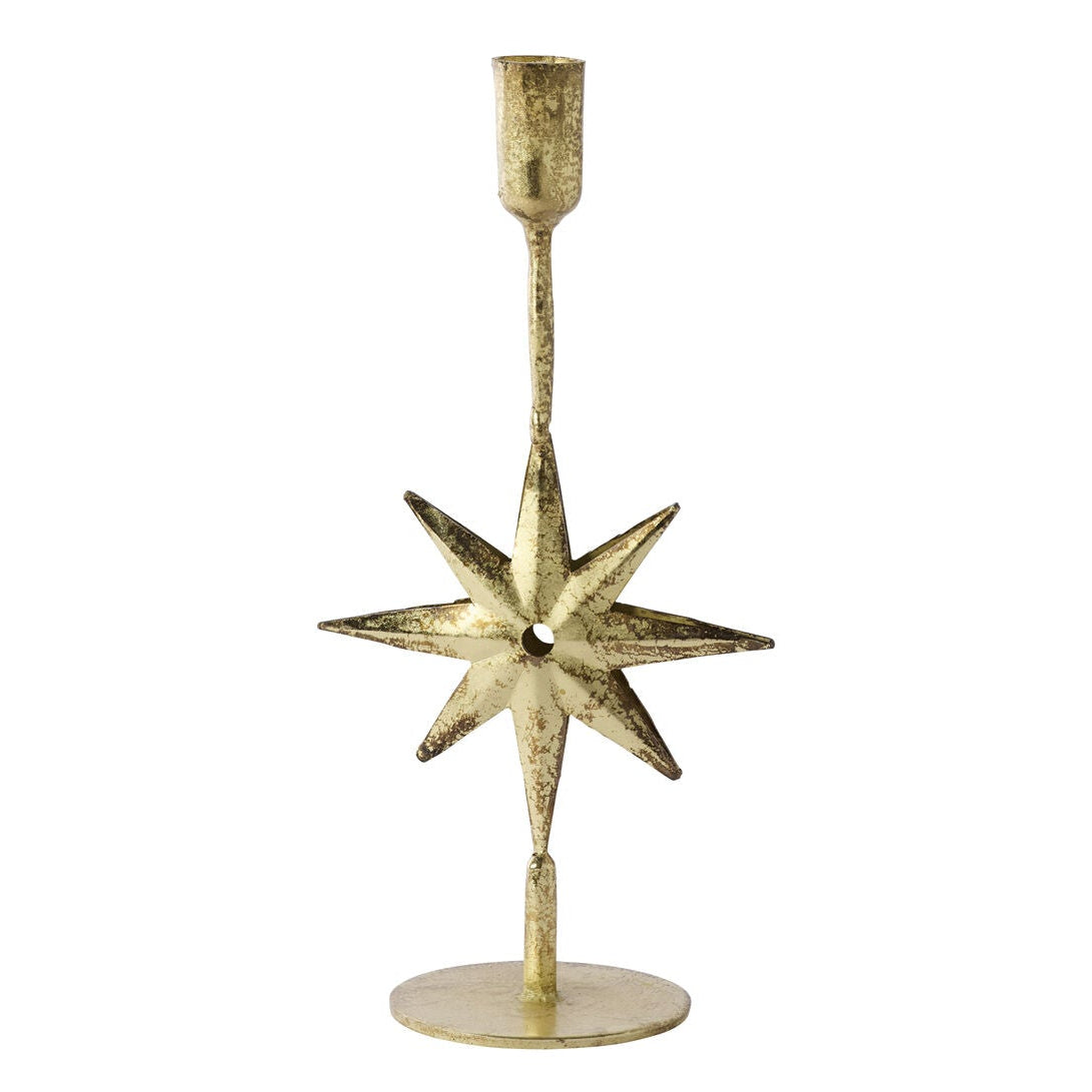 Winter Solstice Candleholder Set of 2