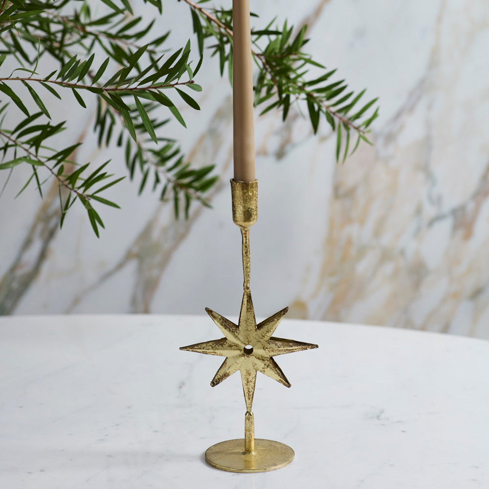 Winter Solstice Candleholder Set of 2
