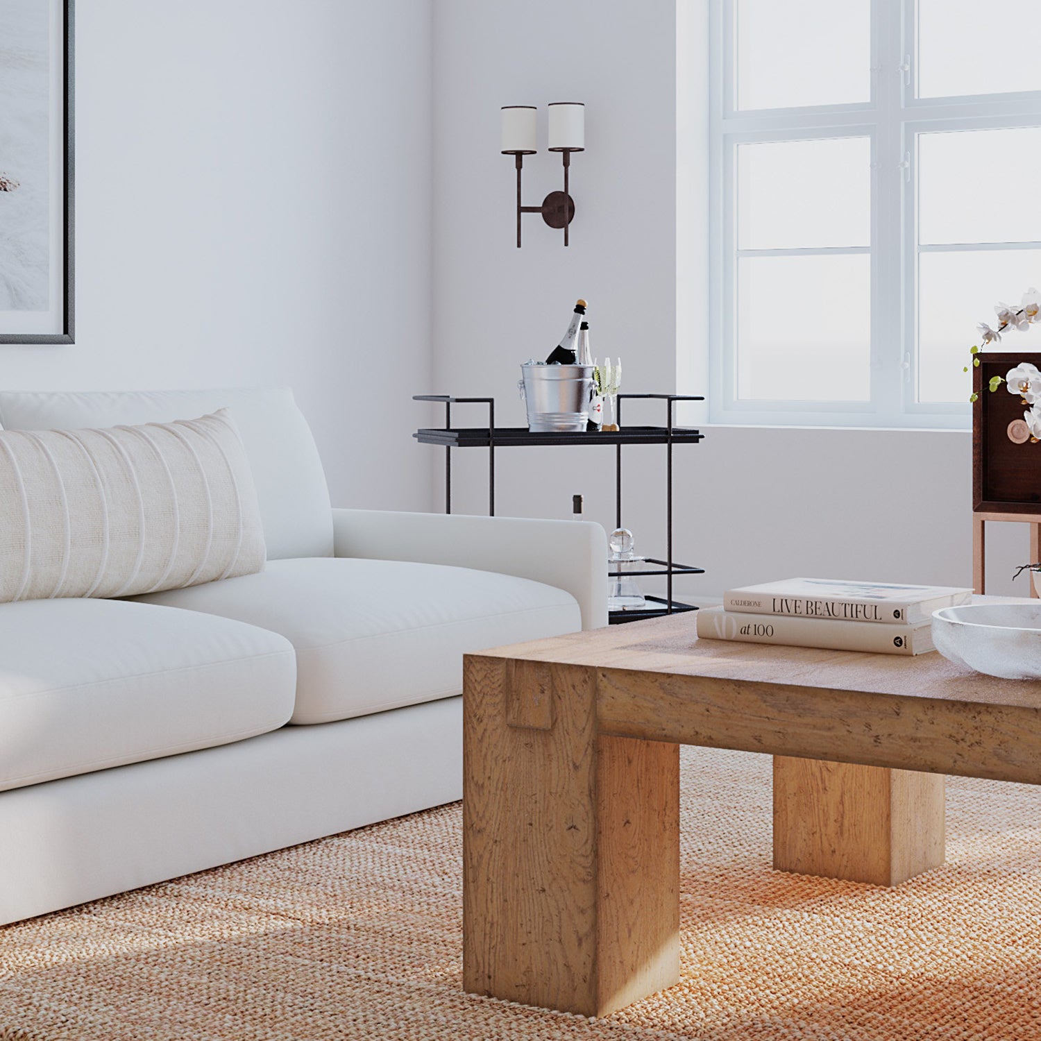 Hooker Furniture Commerce & Market Bar Cart