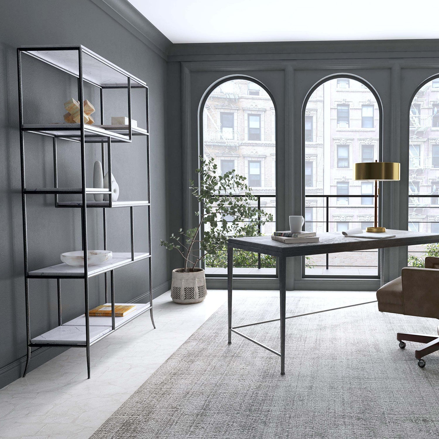 Hooker Furniture Home Office Commerce & Market Bookcase - Final Sale