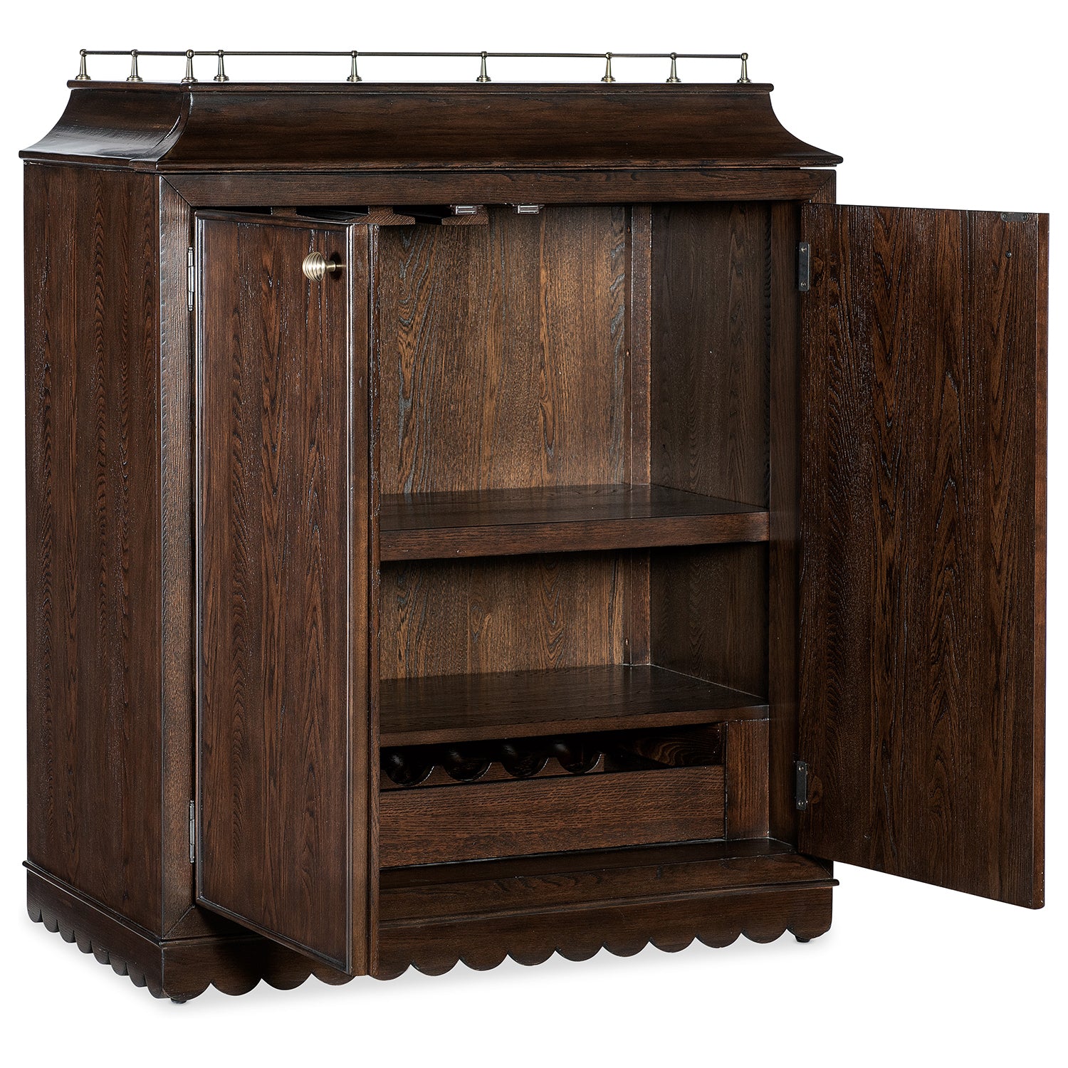 Hooker Furniture Commerce and Market Dukes Bar Cabinet