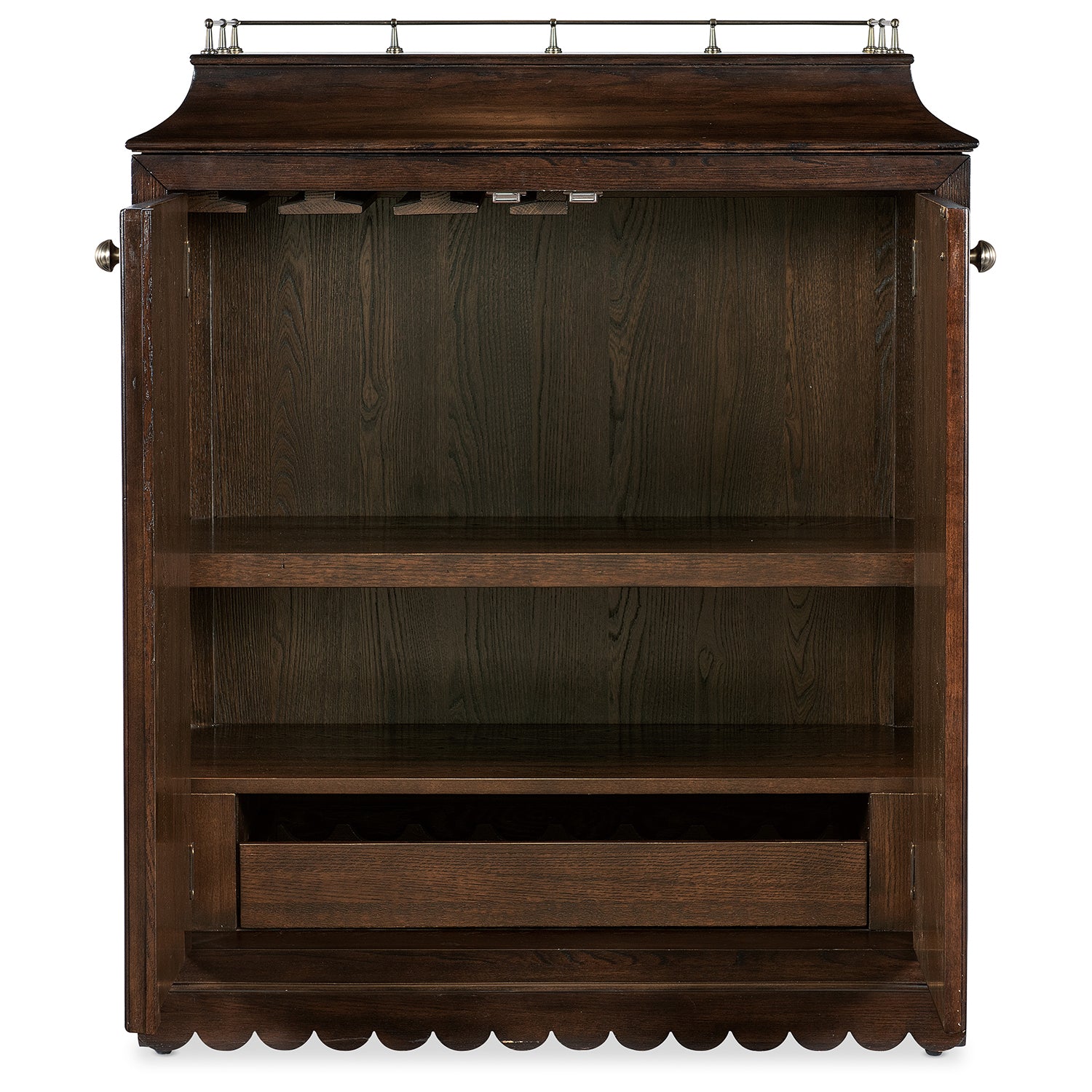 Hooker Furniture Commerce and Market Dukes Bar Cabinet
