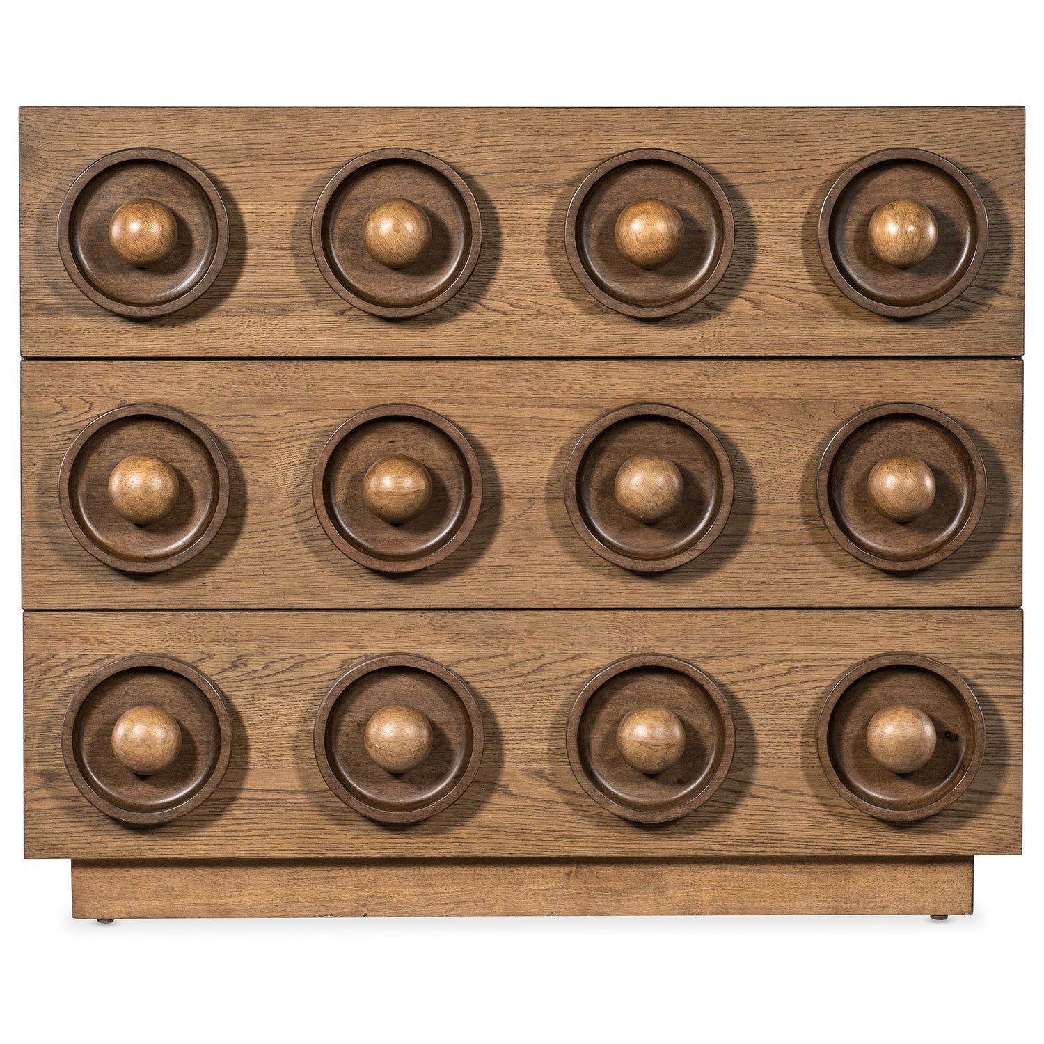 Hooker Furniture Commerce and Market Knobby 3-Drawer Accent Chest