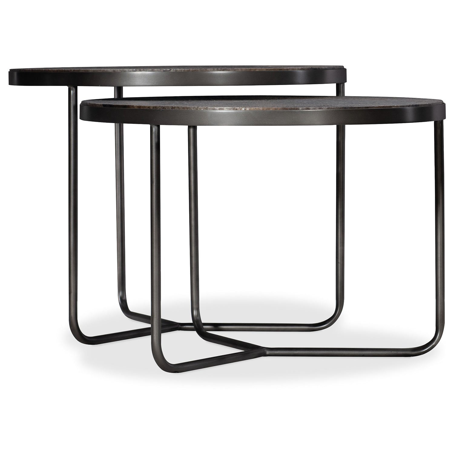 Hooker Furniture Commerce & Market Bunching Cocktail Set of 2