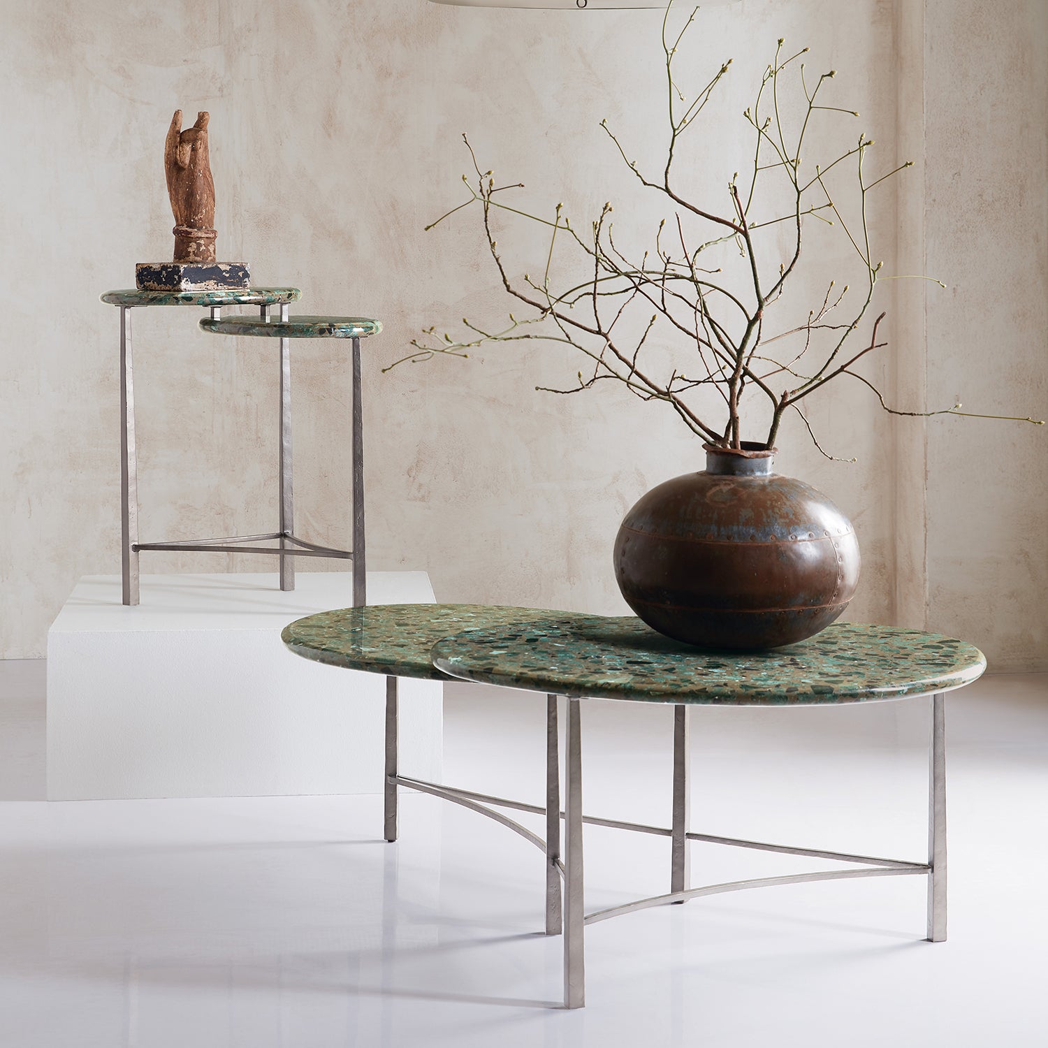 Hooker Furniture Commerce & Market Antares End Table Set of 2