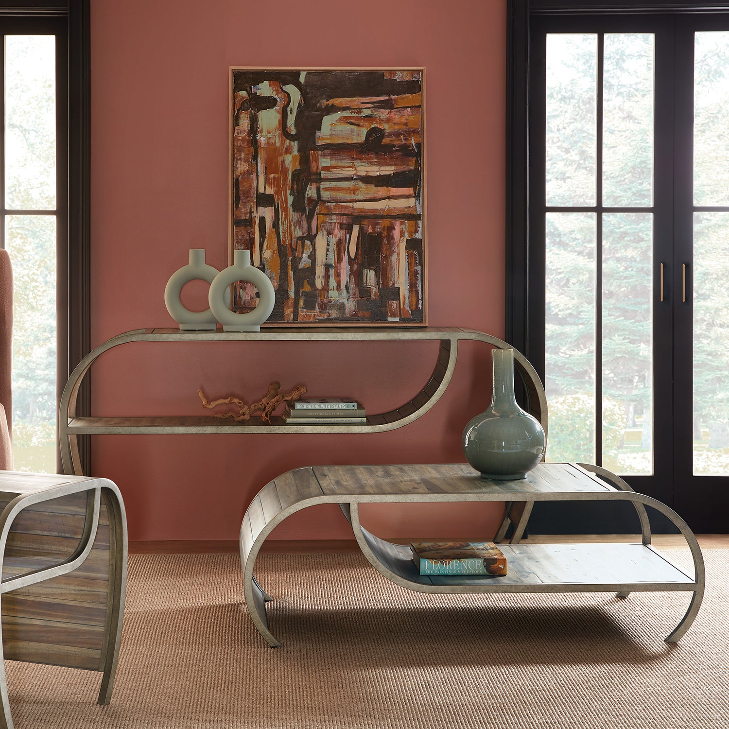 Hooker Furniture Commerce & Market Open Ended Cocktail Table