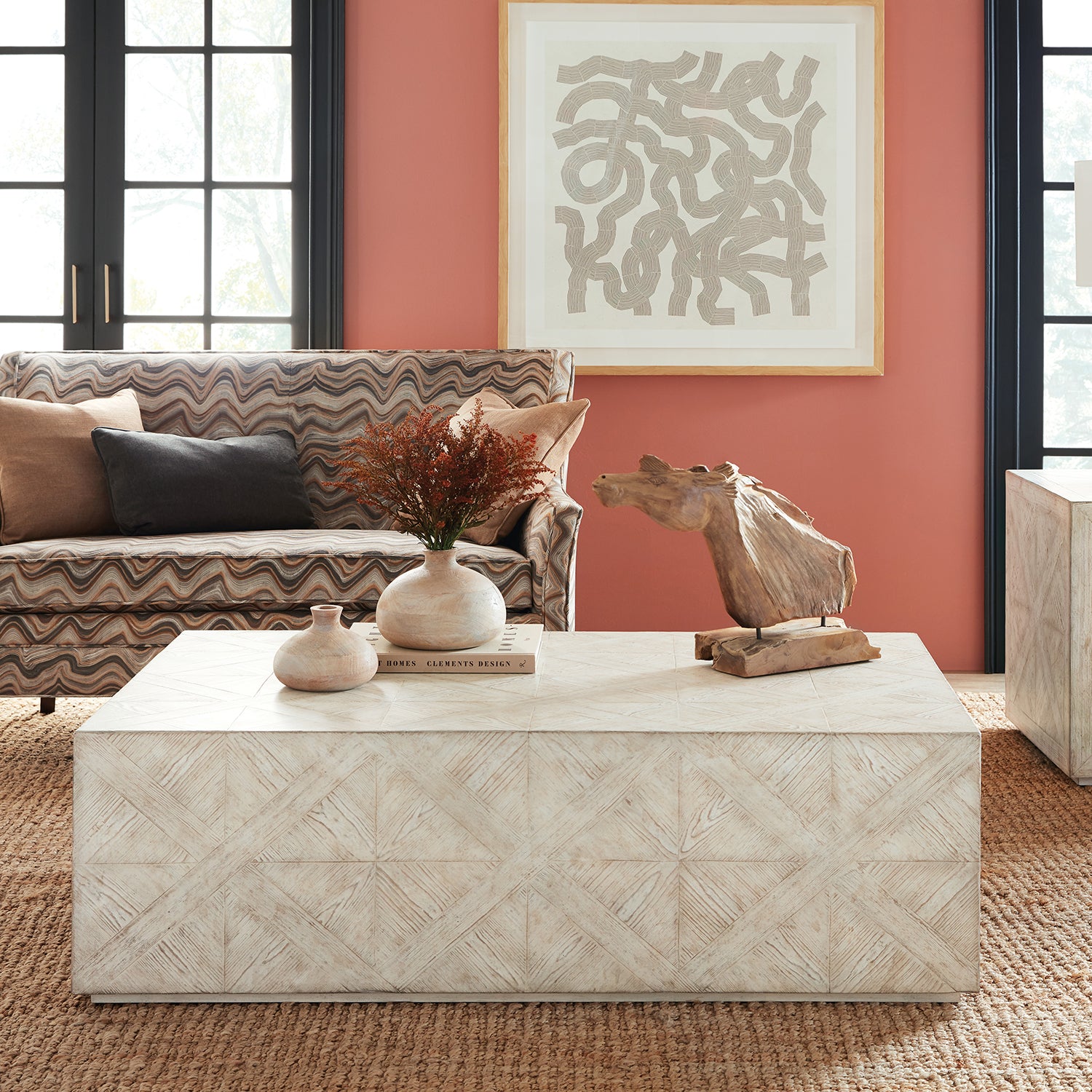 Hooker Furniture Commerce & Market Block Buster Cocktail Table - Final Sale