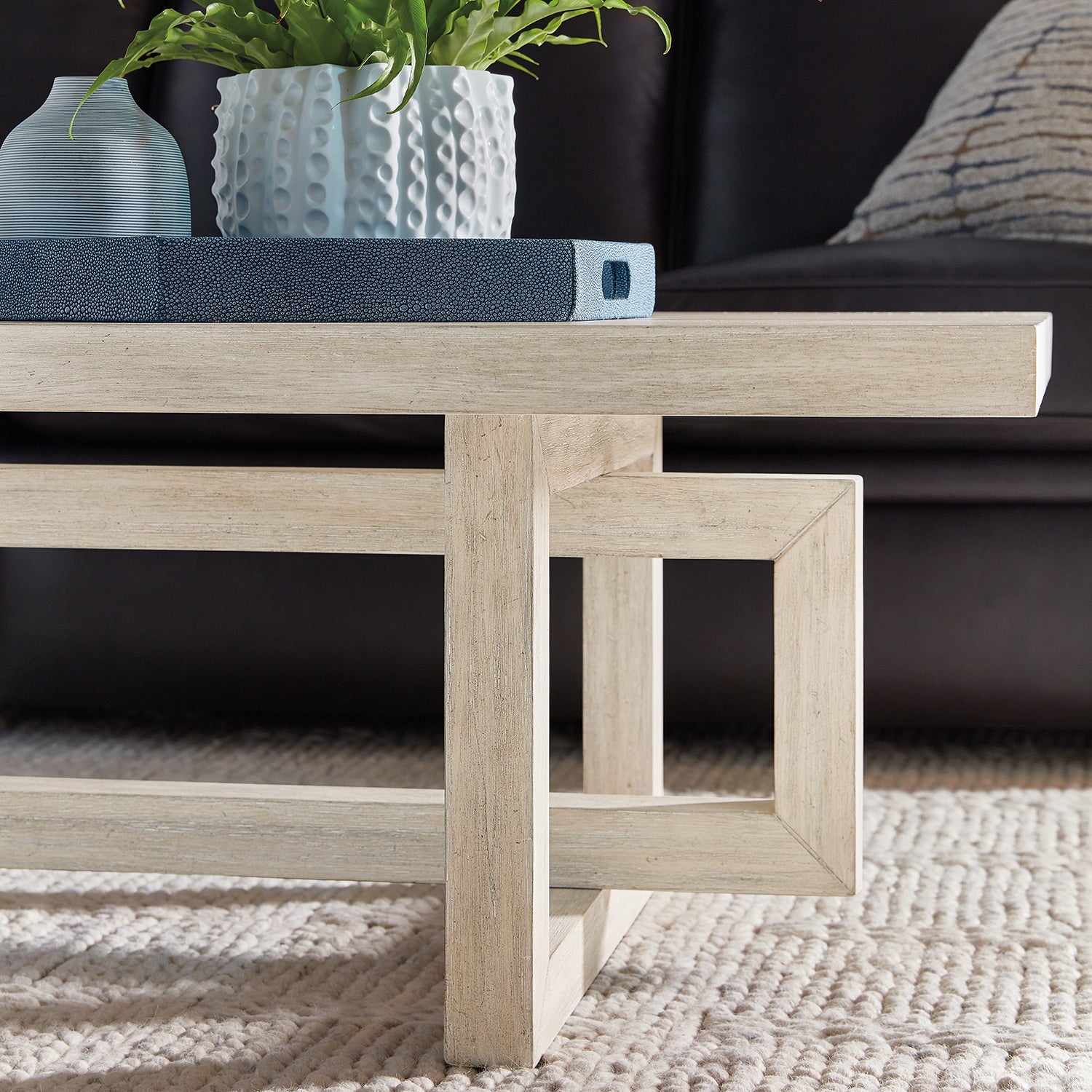 Hooker Furniture Commerce and Market Modern Rectangle Cocktail Table