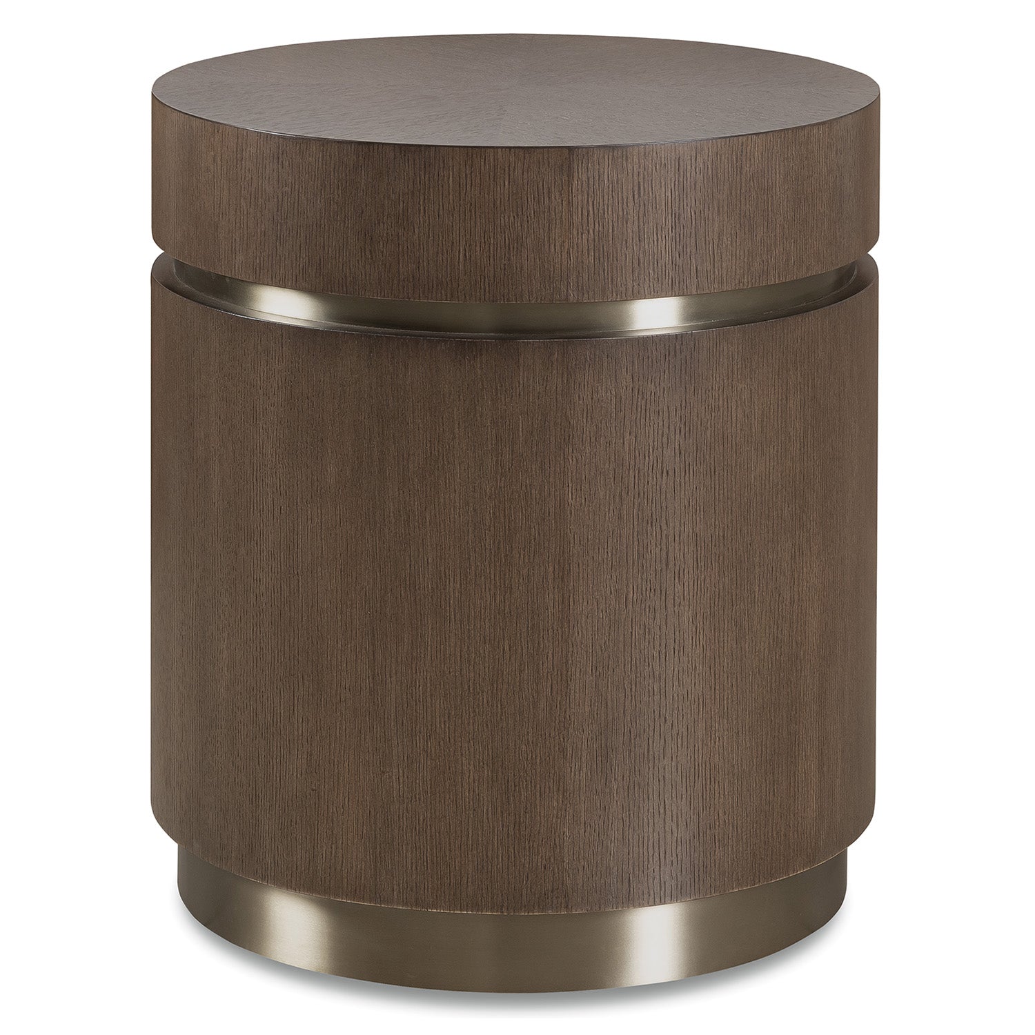 Hooker Furniture Commerce and Market Roll With It Round End Table Set of 2
