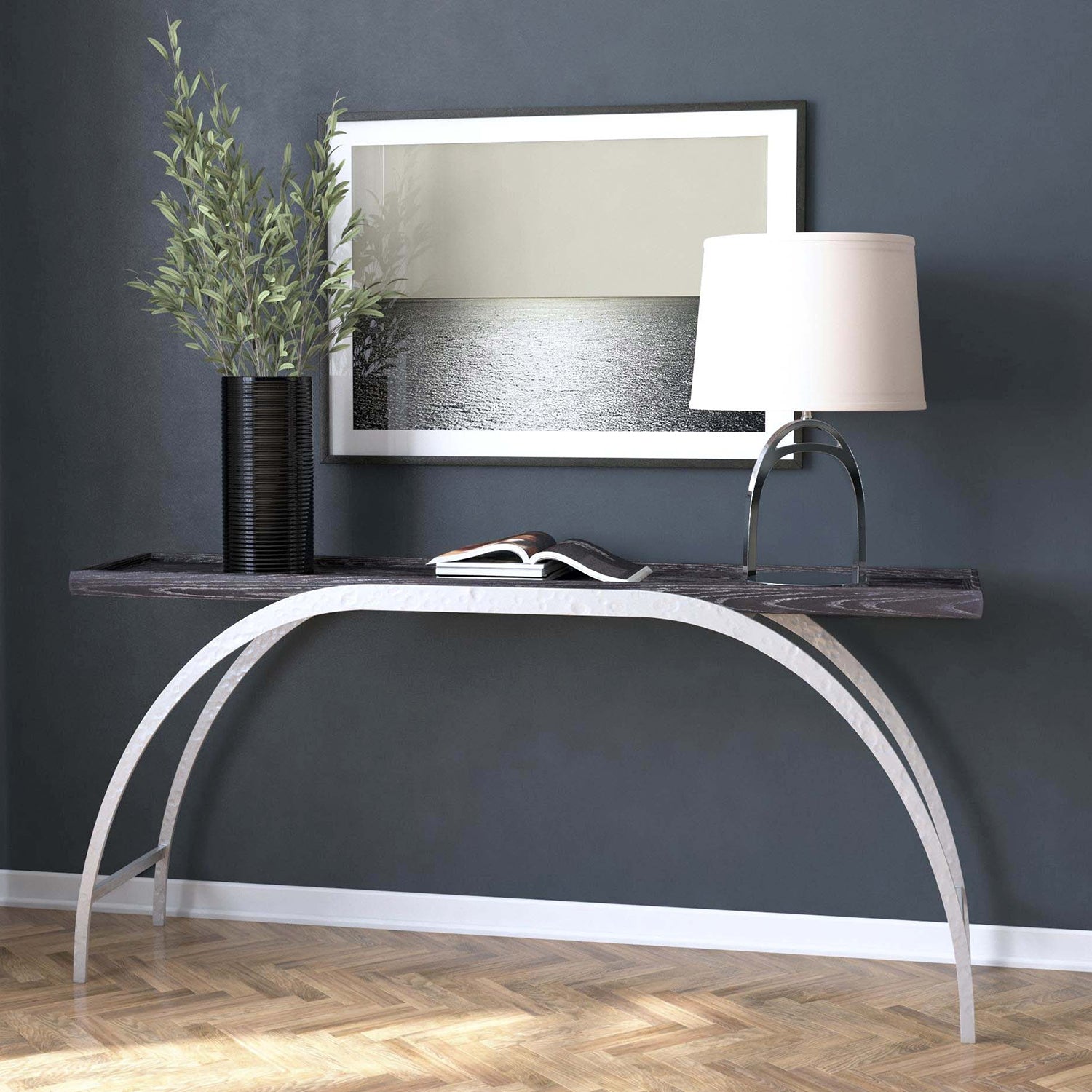 Hooker Furniture Commerce & Market Metal and Wood Console