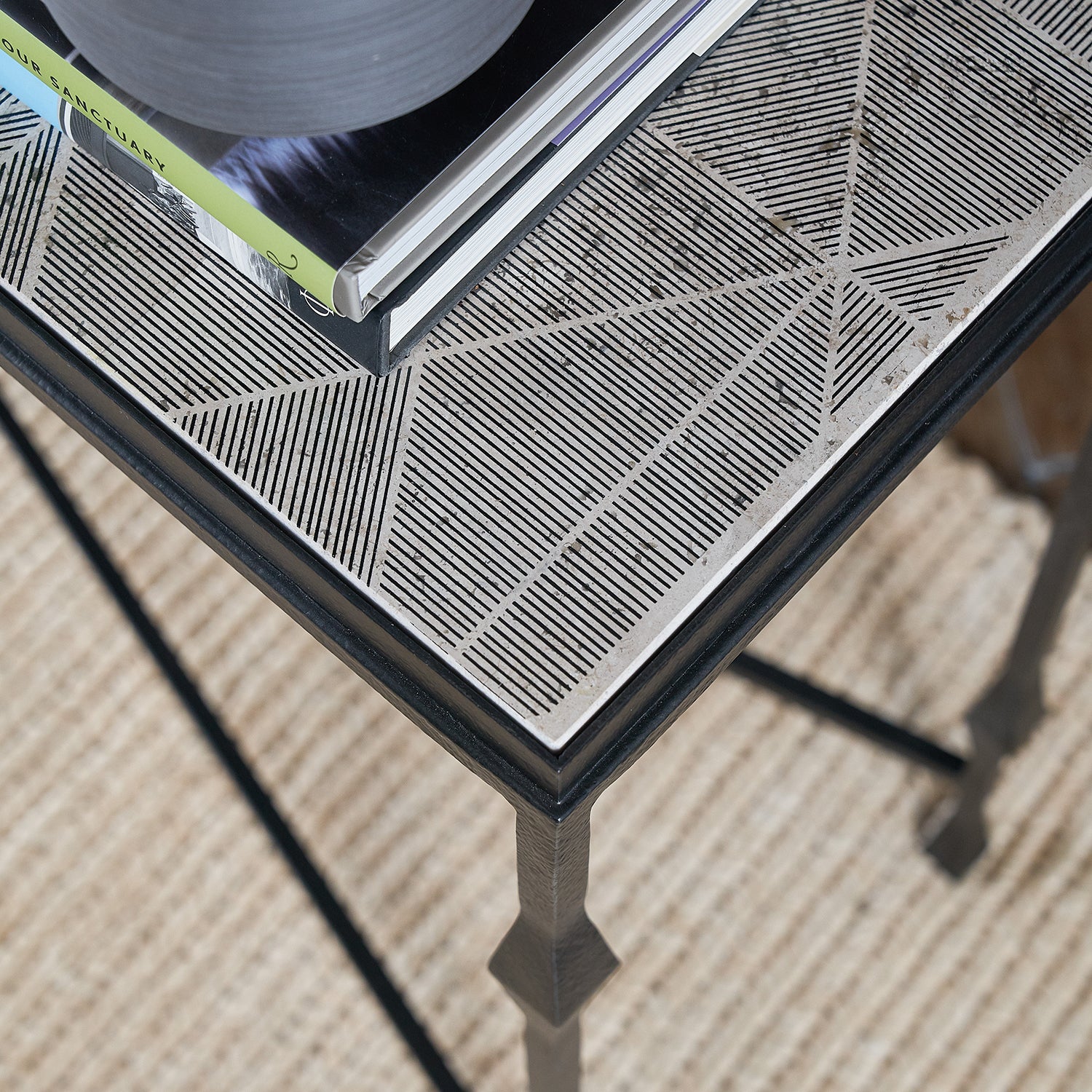 Hooker Furniture Commerce & Market Metal-Wood Console Table