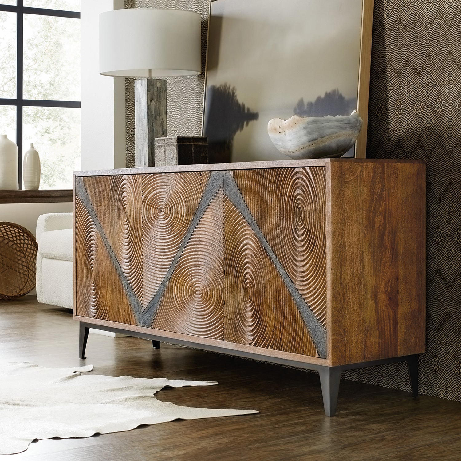 Hooker Furniture Commerce & Market Vortex Credenza