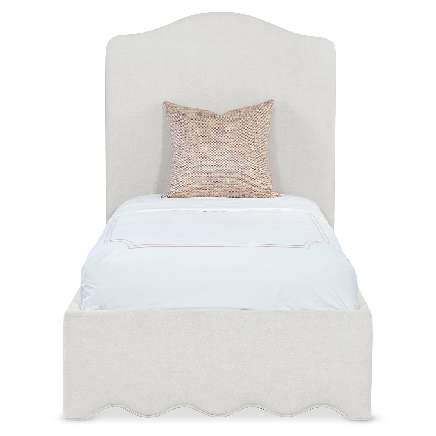 Hooker Furniture Commerce and Market Liv Broadway Dune Twin Upholstered Bed
