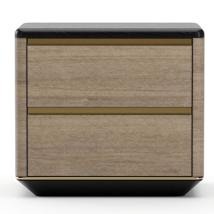 Caracole Madera Plinth Chocolate Nighstand