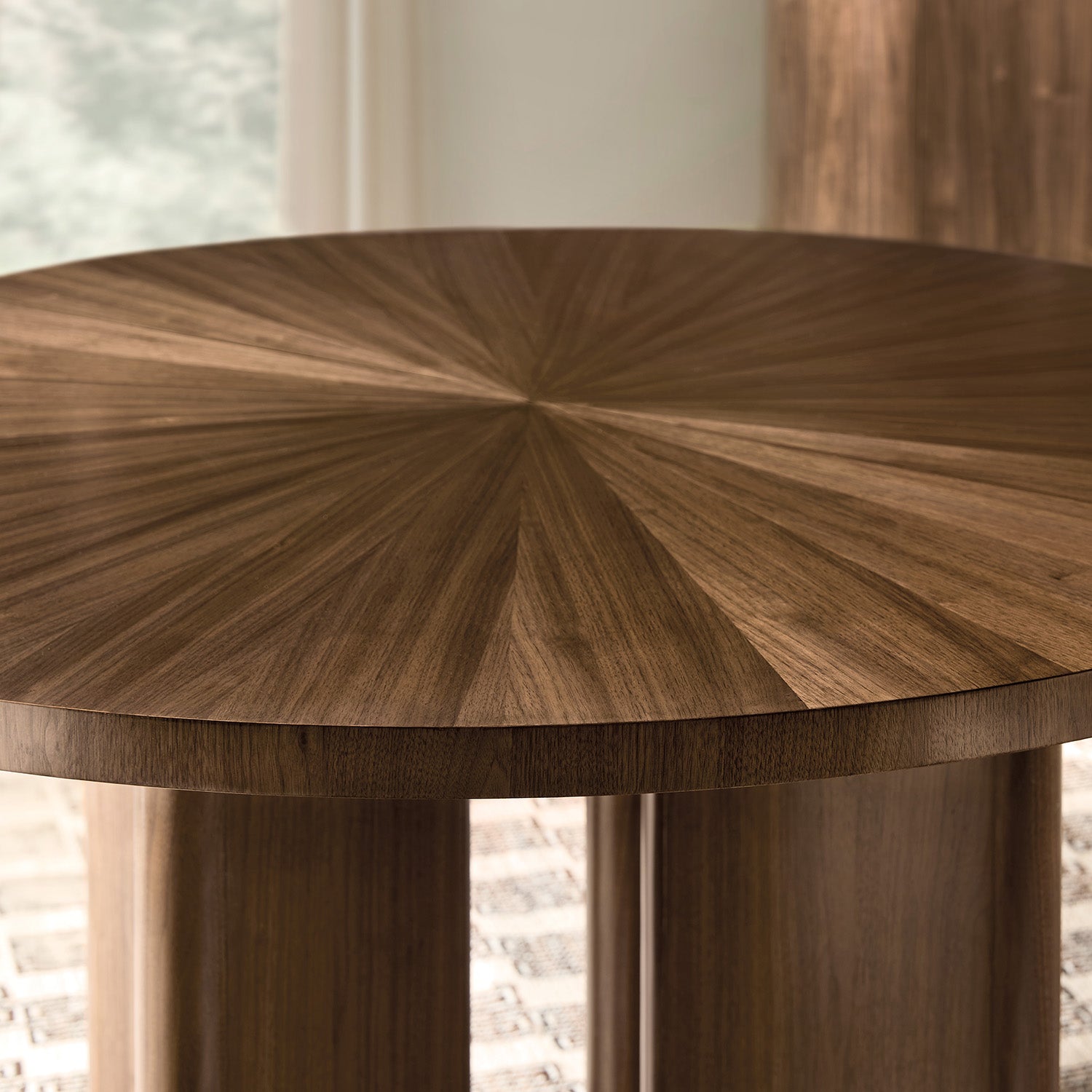 Hooker Furniture Eleana Round Dining Table with One Leaf