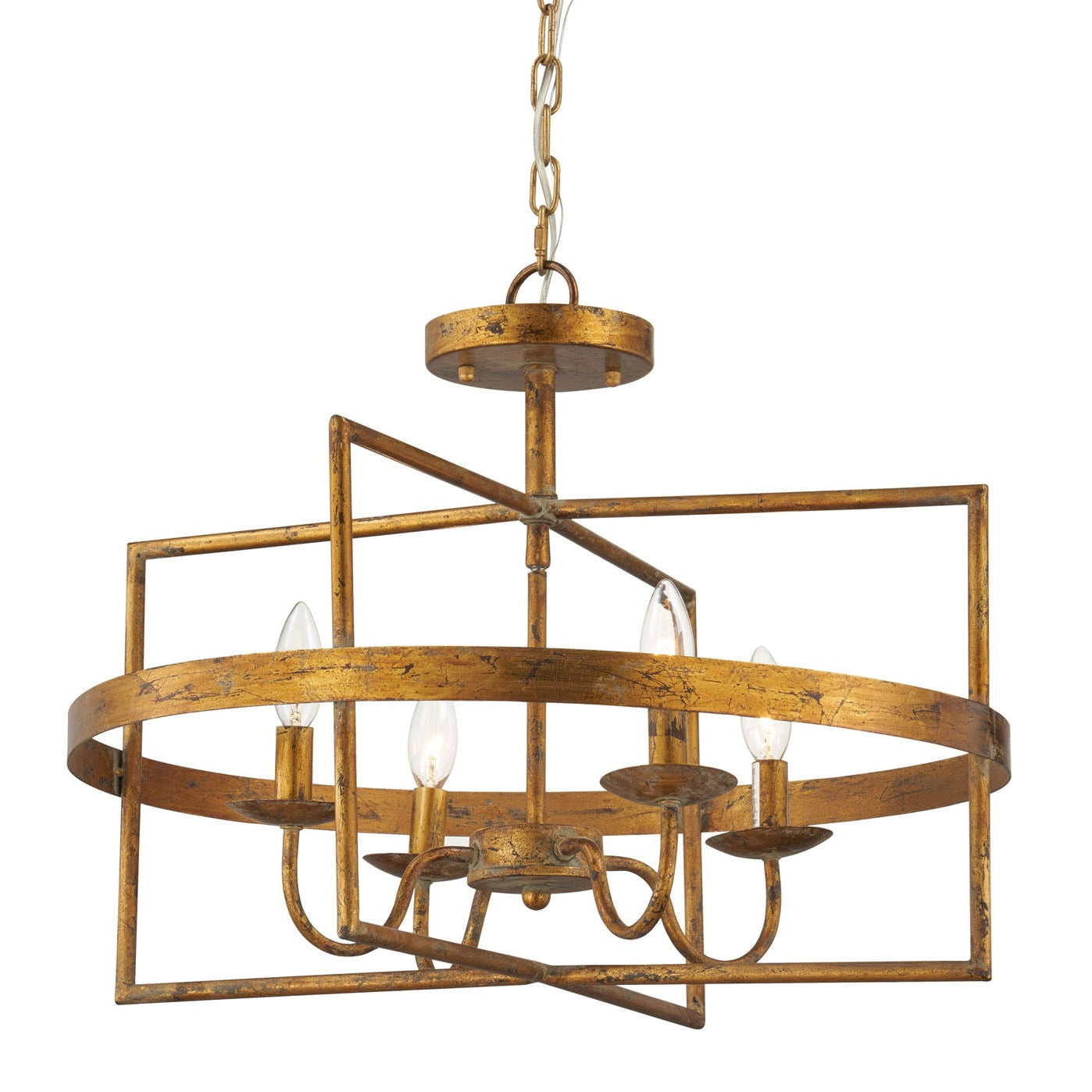 Forty West Cleo Semi-Flush/Convertible