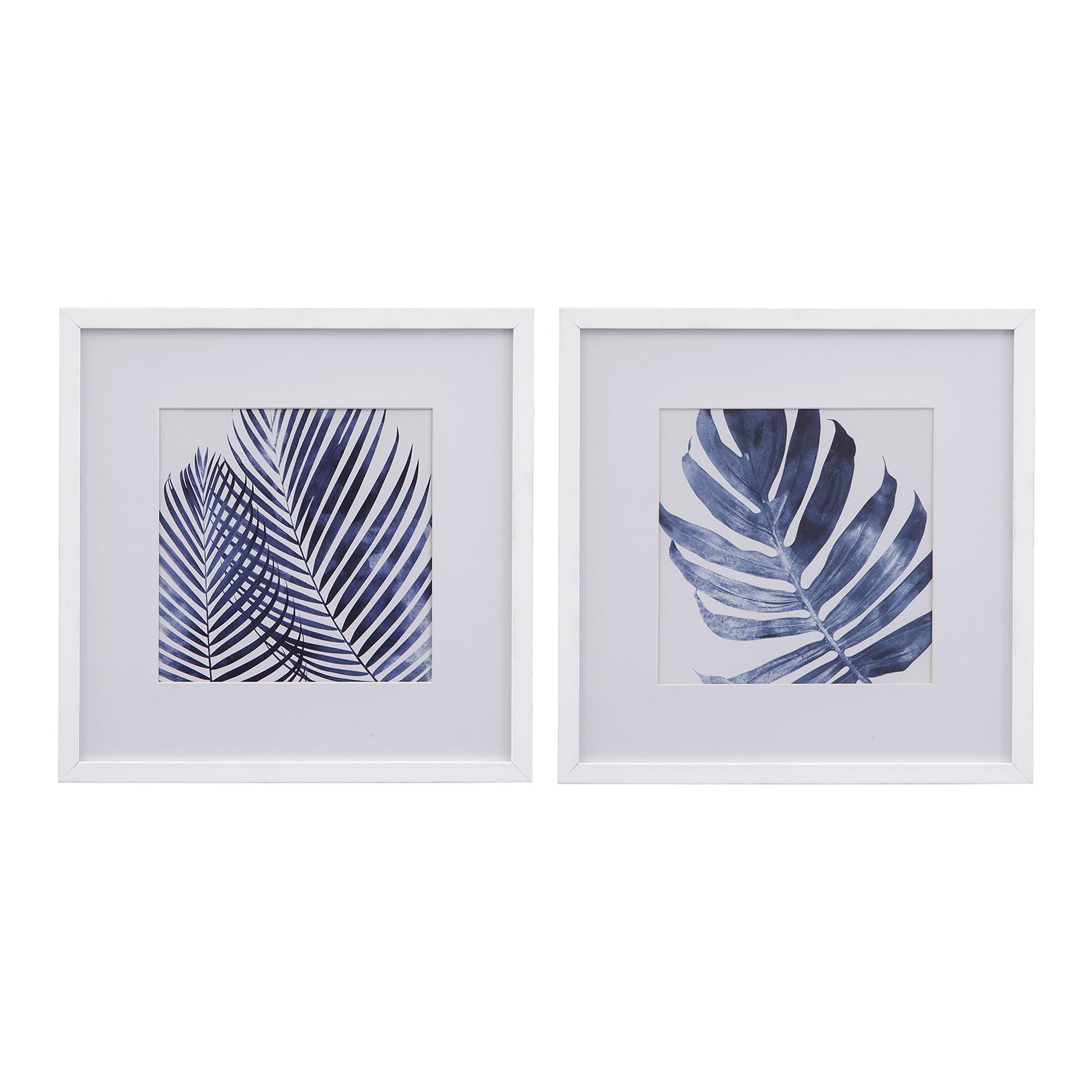 Bassett Mirror Leaves Framed Print Set of 2