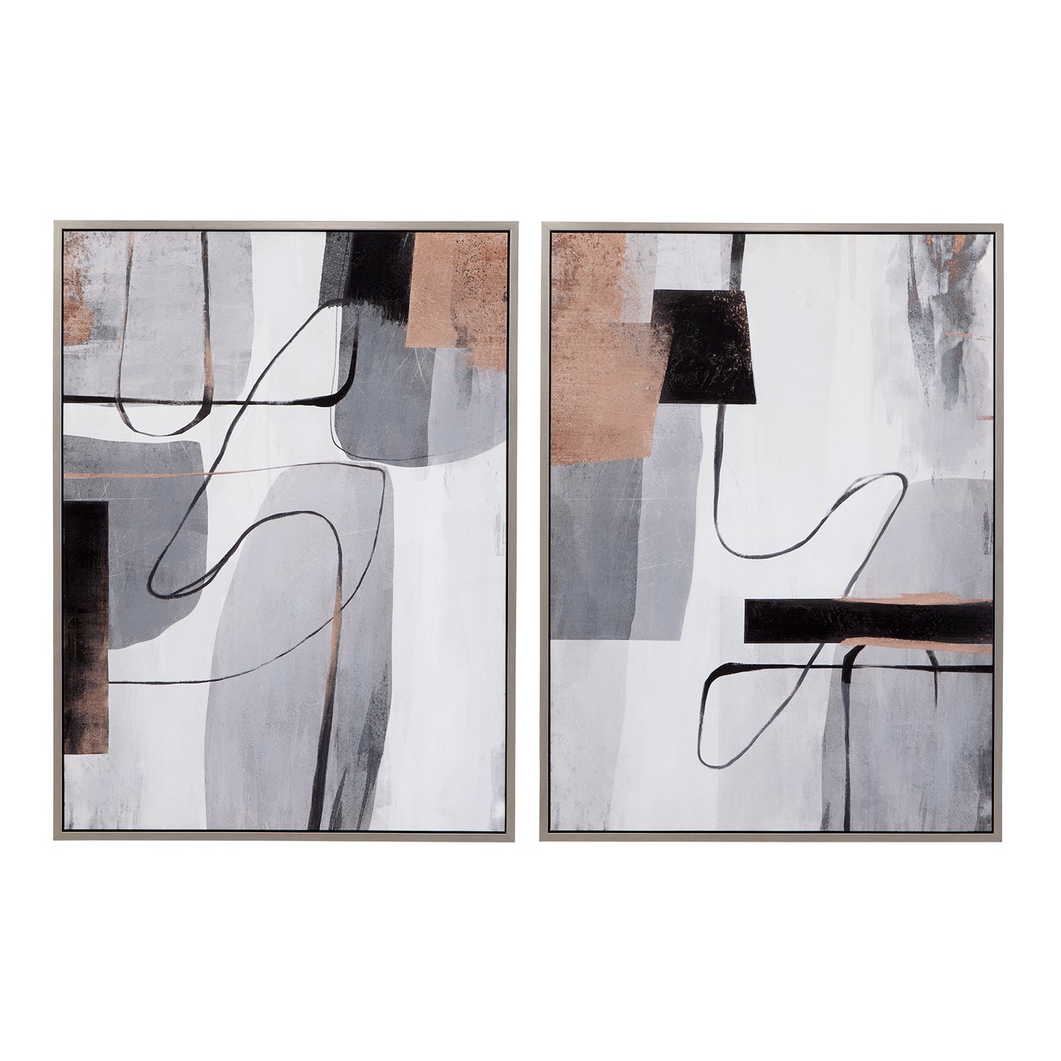 Bassett Mirror Standards Framed Canvas Set of 2