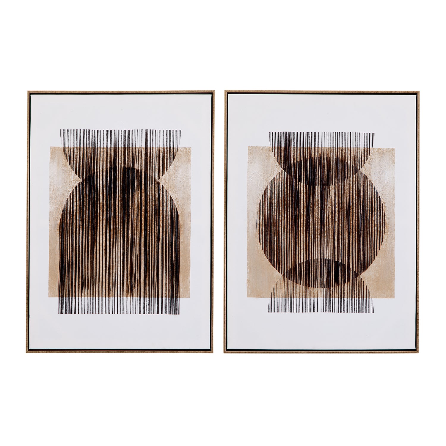 Bassett Mirror Together Framed Canvas Set of 2
