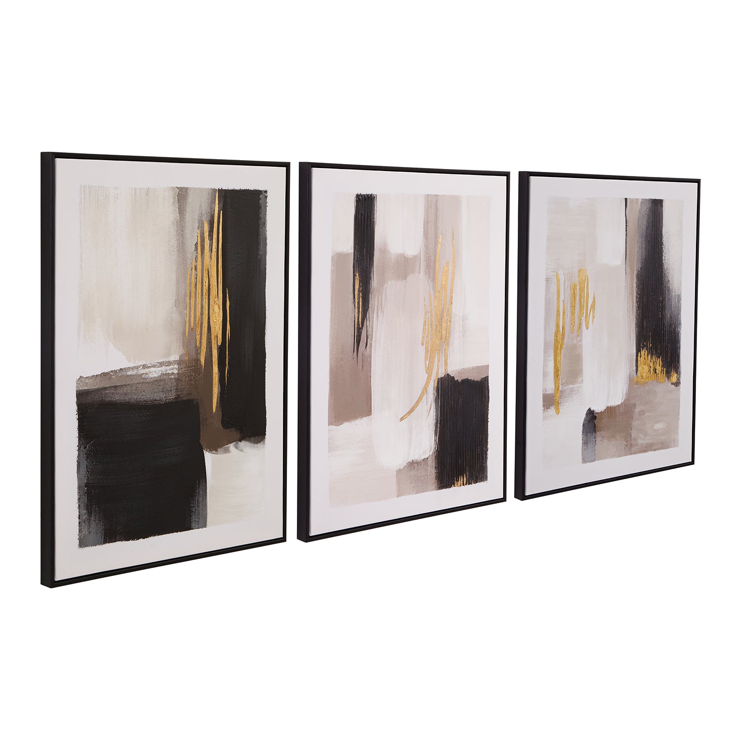 Bassett Mirror Journey Framed Canvas Set of 3
