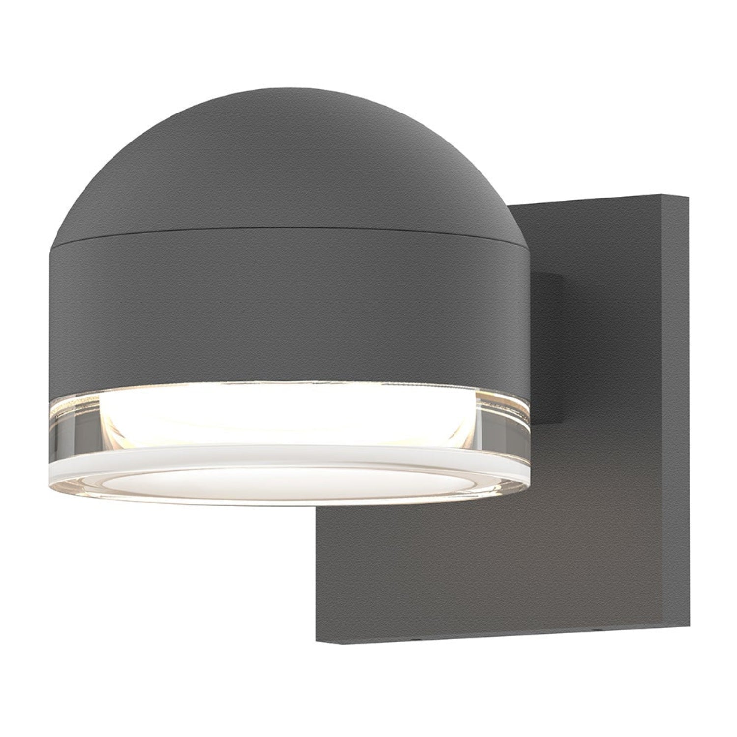 Sonneman Reals Textured Gray 7300.DC.FH.74-WL Wall Sconce