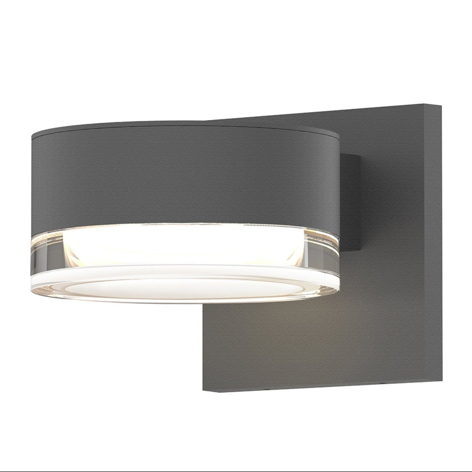 Sonneman Reals Textured Gray 7300.PC.FH.74-WL Wall Sconce