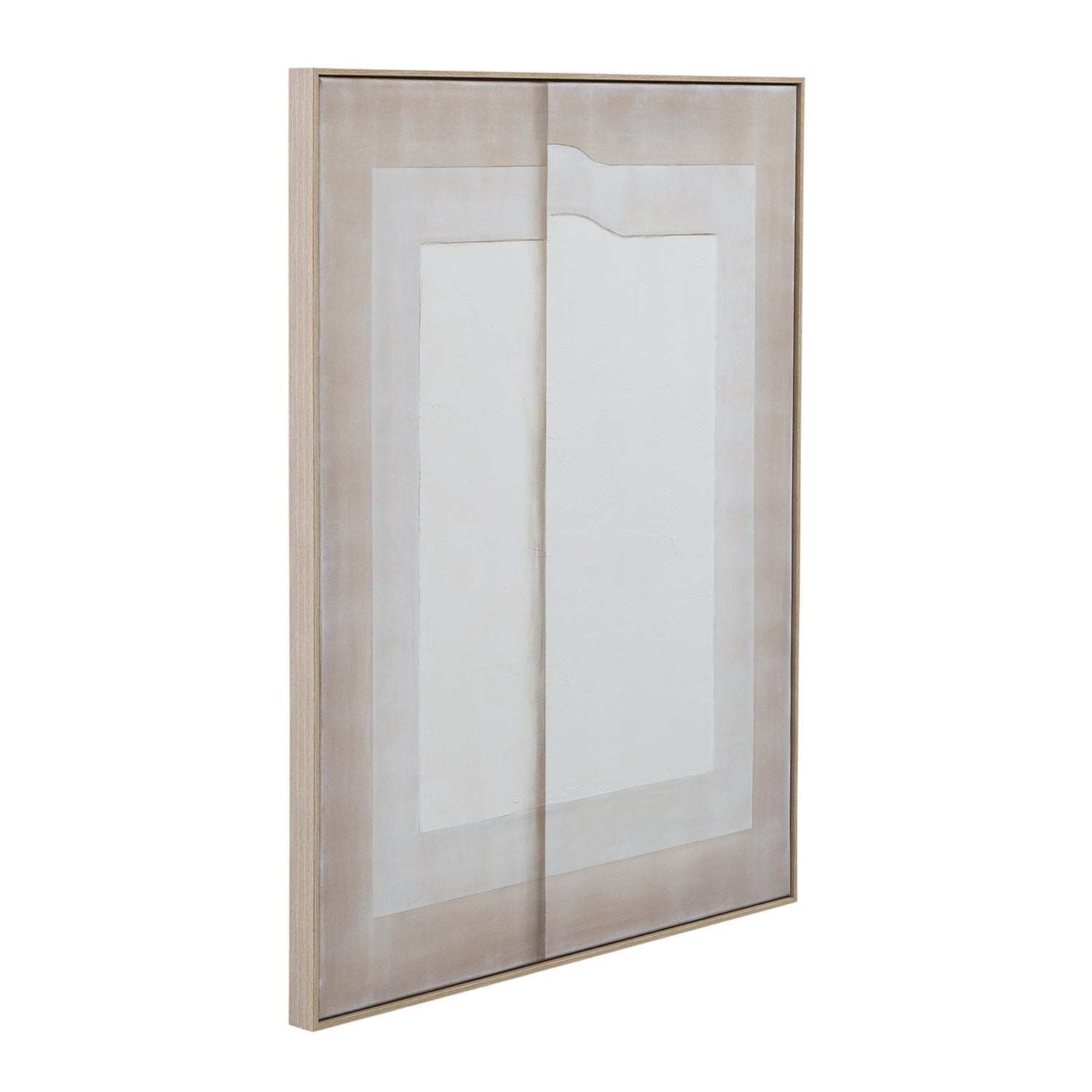 Bassett Mirror Fold II Framed Canvas Art