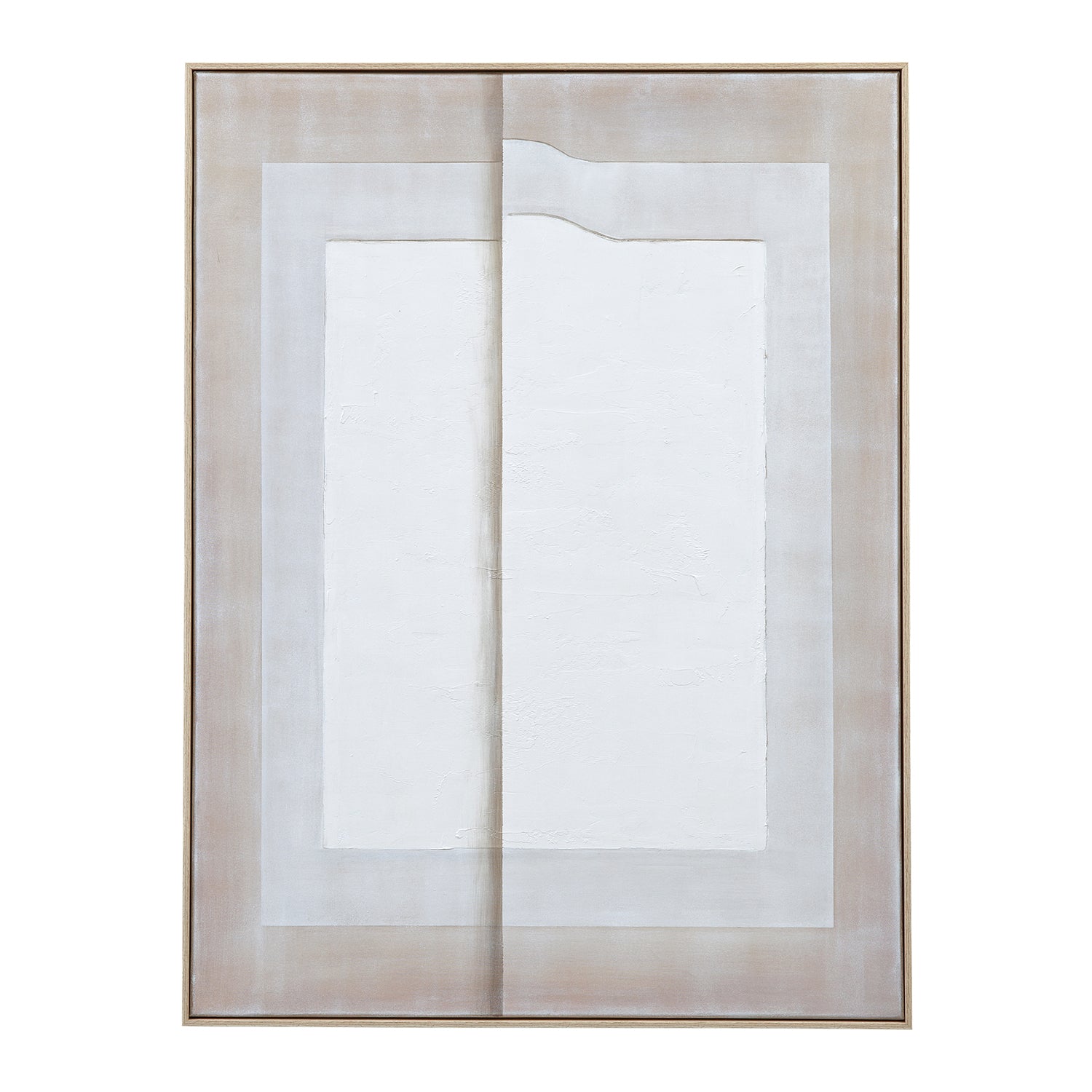 Bassett Mirror Fold II Framed Canvas Art