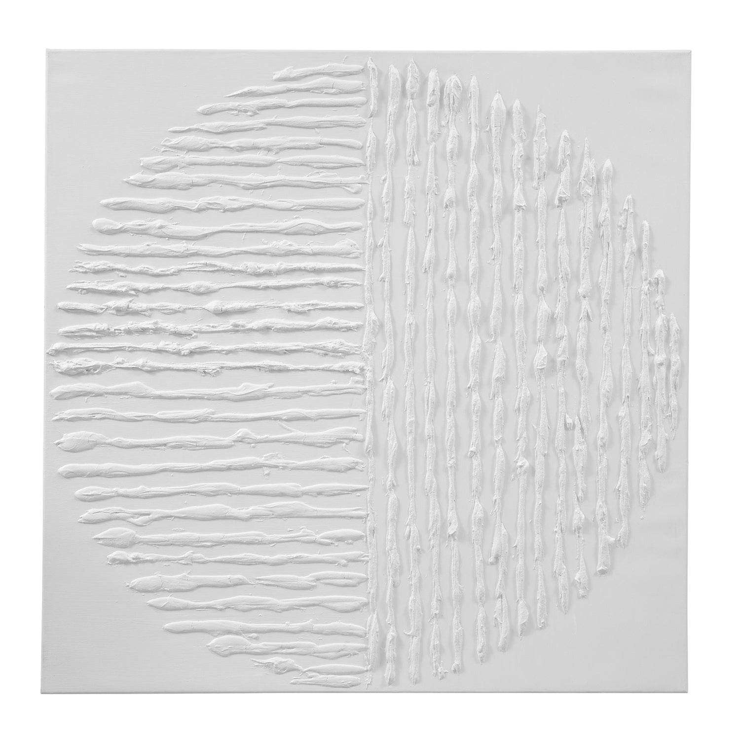 Bassett Mirror Textured Circle Canvas Art