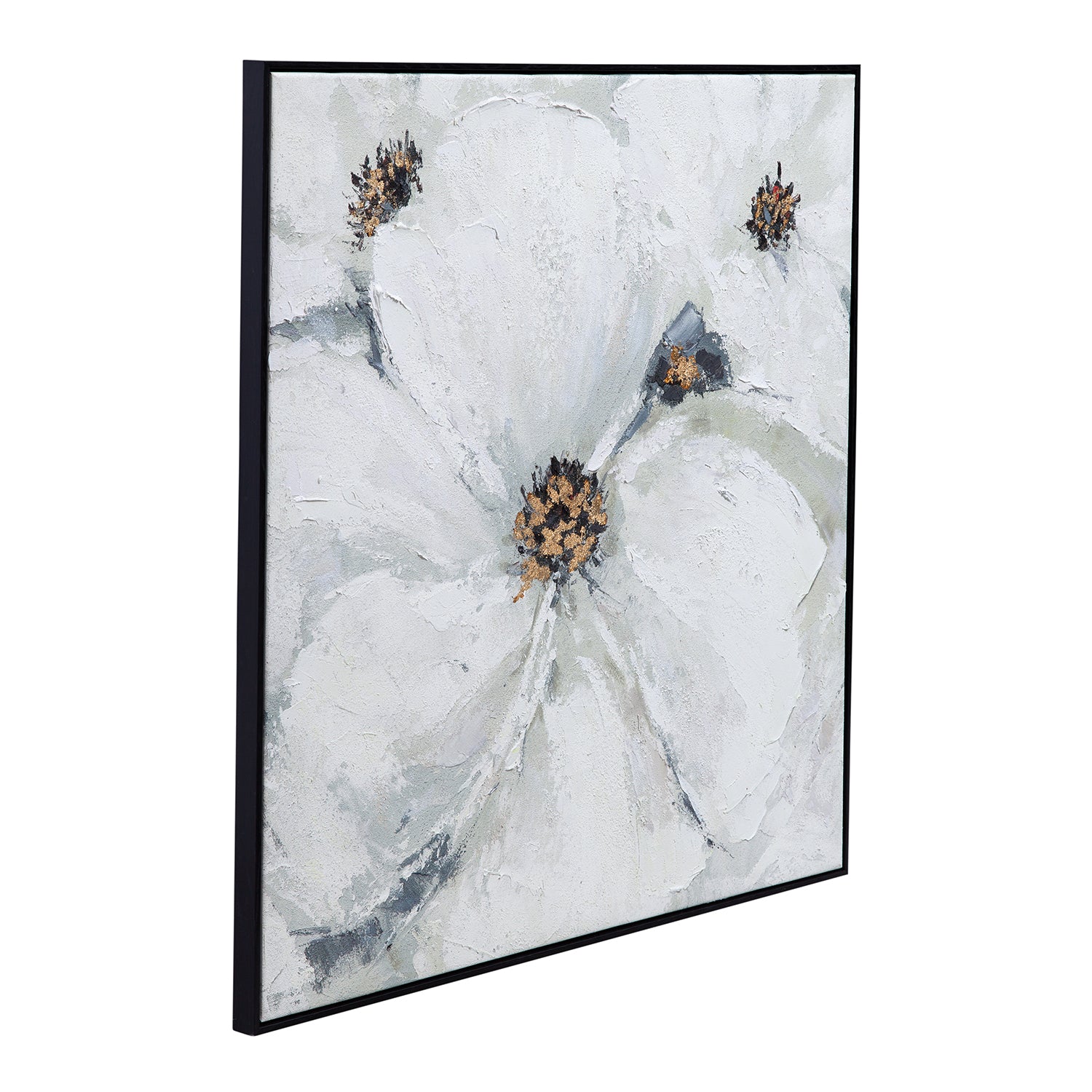 Bassett Mirror Dogwood Framed Canvas Artwork