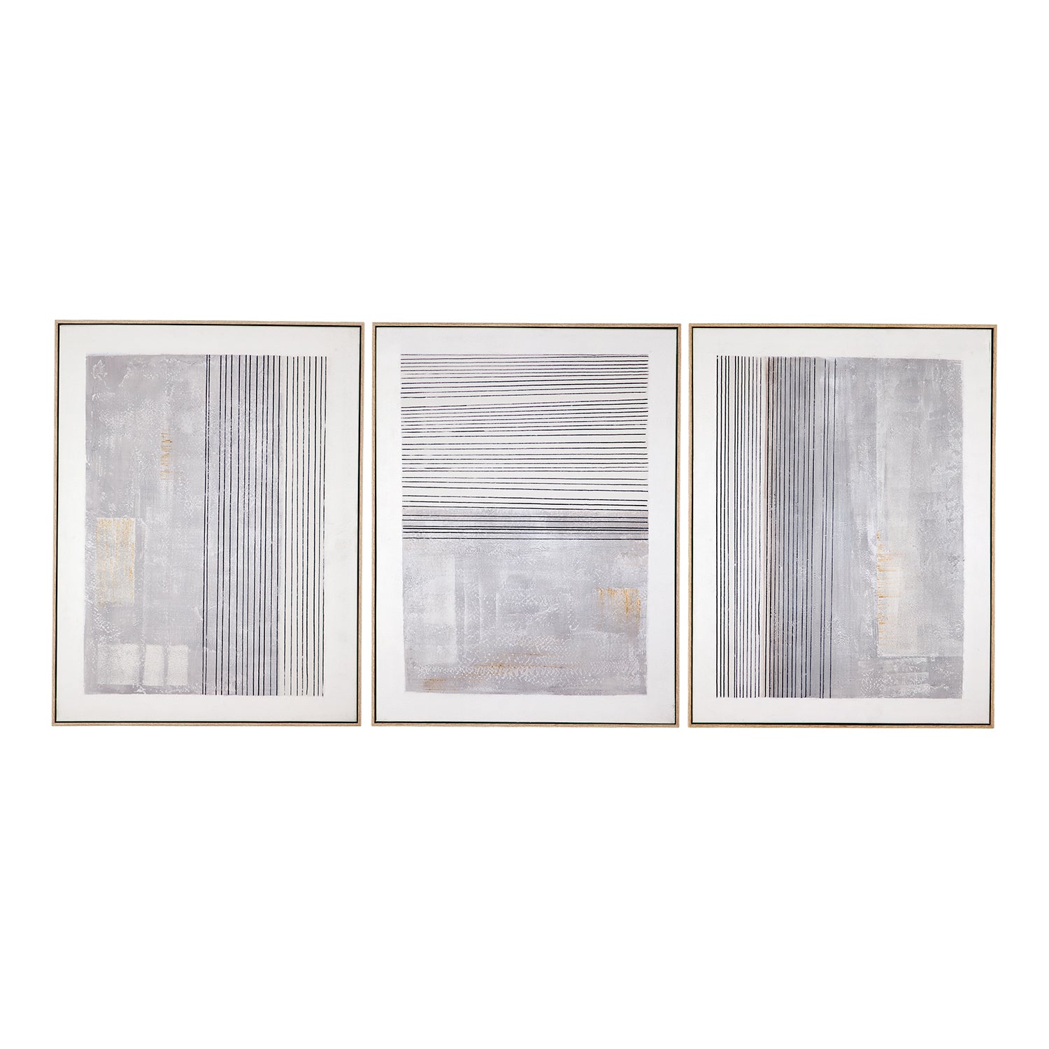 Bassett Mirror Razi Framed Canvas Set of 3