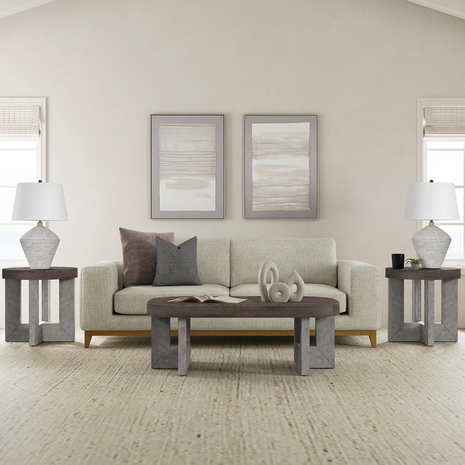 Bassett Mirror Zole II Framed Canvas Artwork