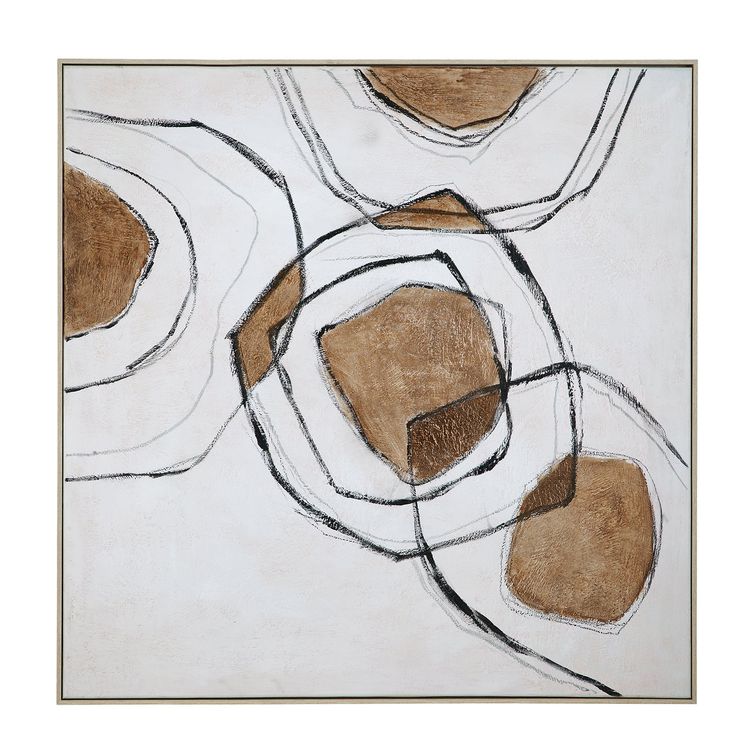 Bassett Mirror Rhetoric Framed Canvas