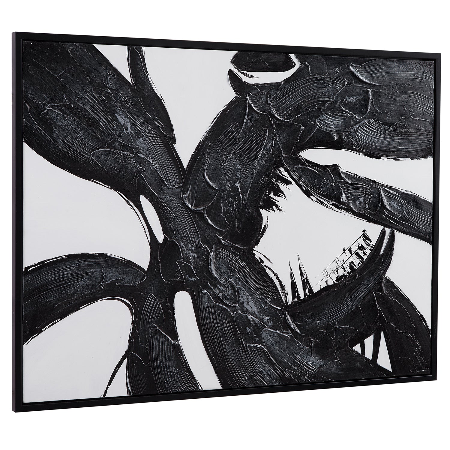 Bassett Mirror Shadows Fall Framed Canvas Art