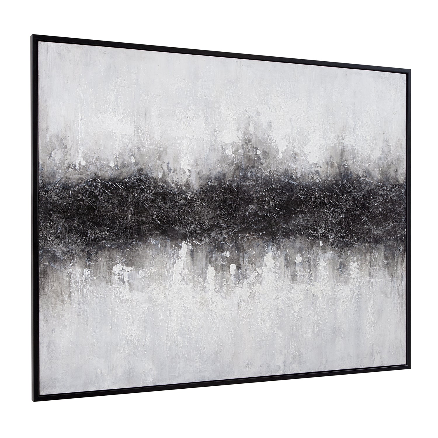 Bassett Mirror Divided Framed Canvas Art