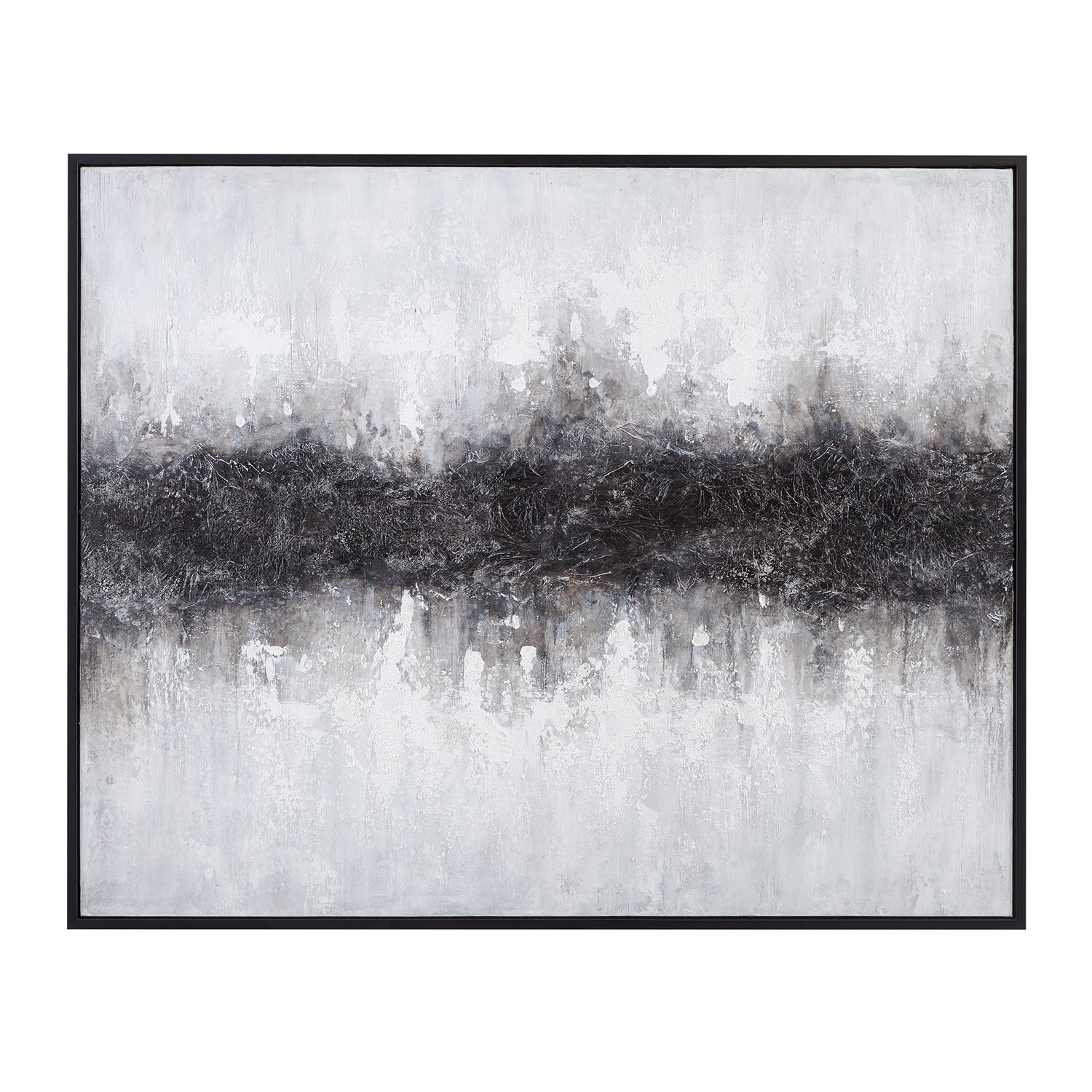 Bassett Mirror Divided Framed Canvas Art