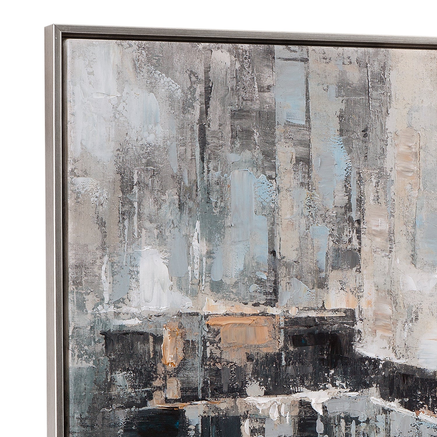 Bassett Mirror City Scape Framed Canvas Art