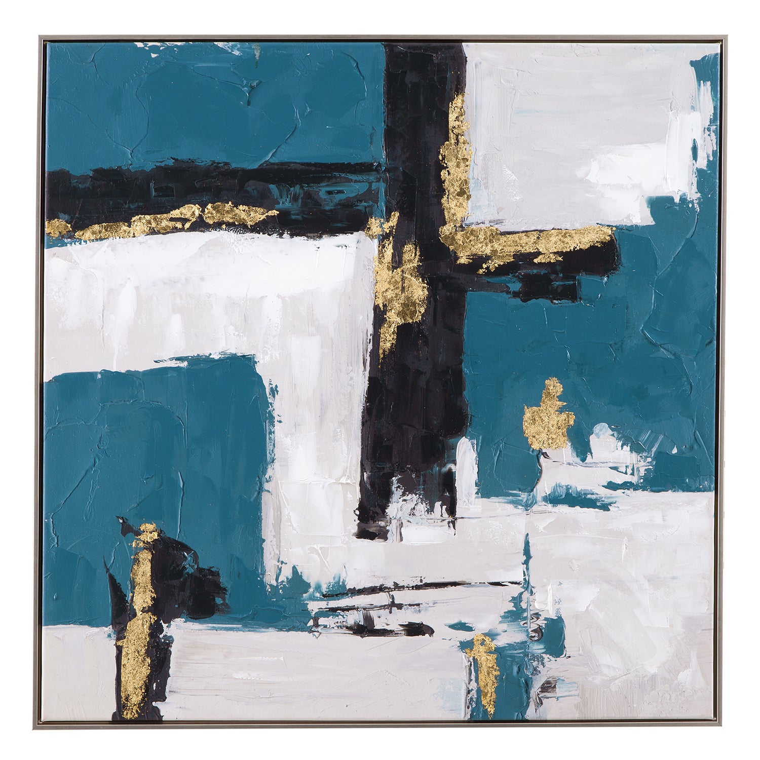 Bassett Mirror Around About Framed Canvas Art